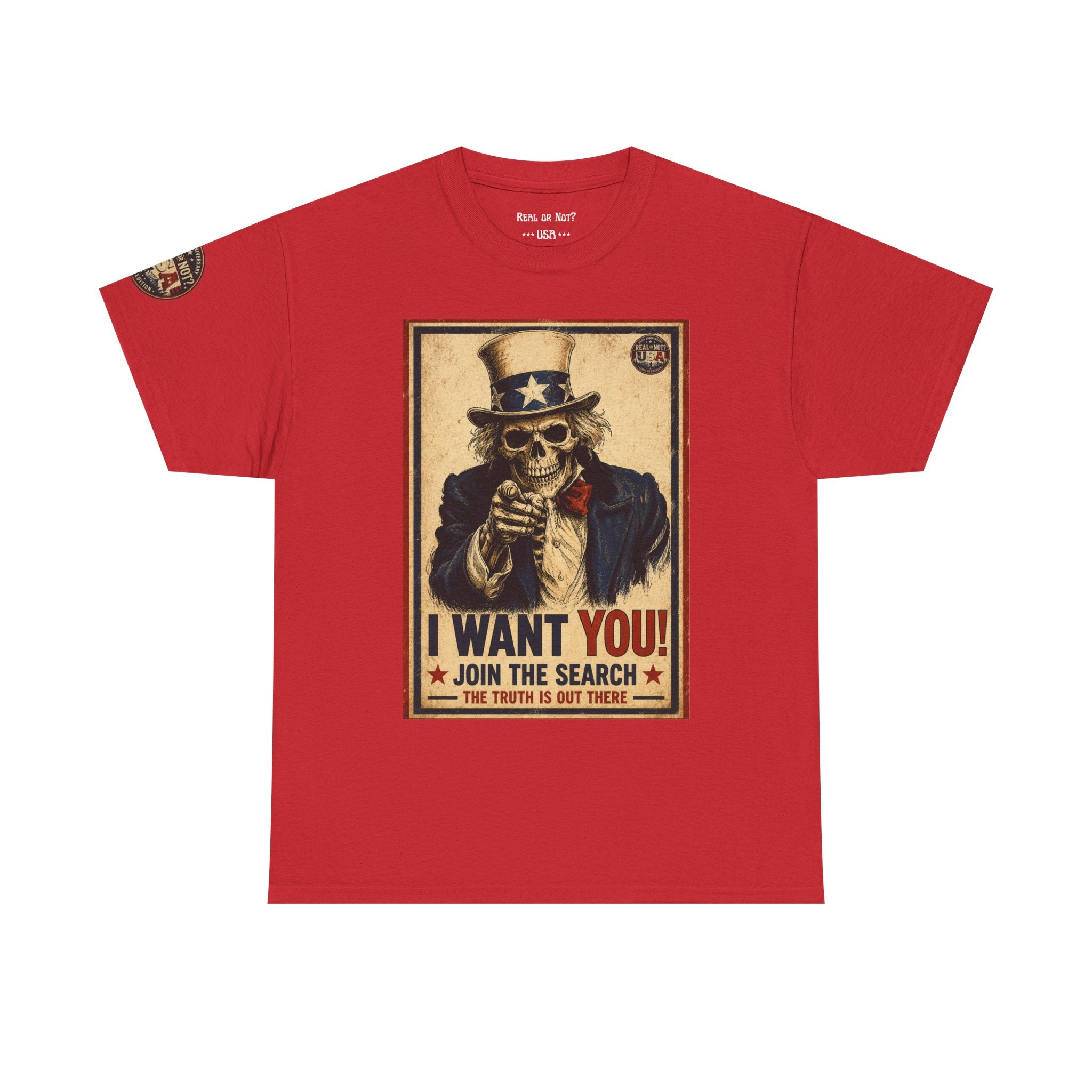 Uncle Sam Skull Limited Edition 250th USA Anniversary T- Shirt