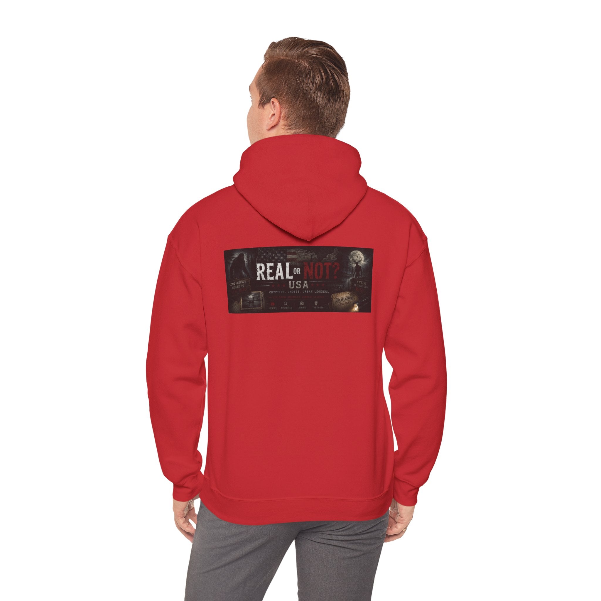 Official Real or Not? USA Hooded Sweatshirt