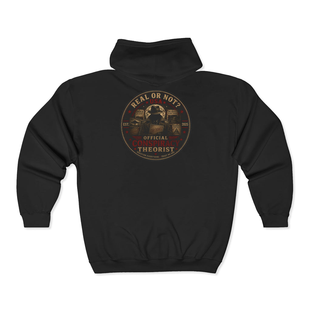 Conspiracy Theorist Zip Hoodie