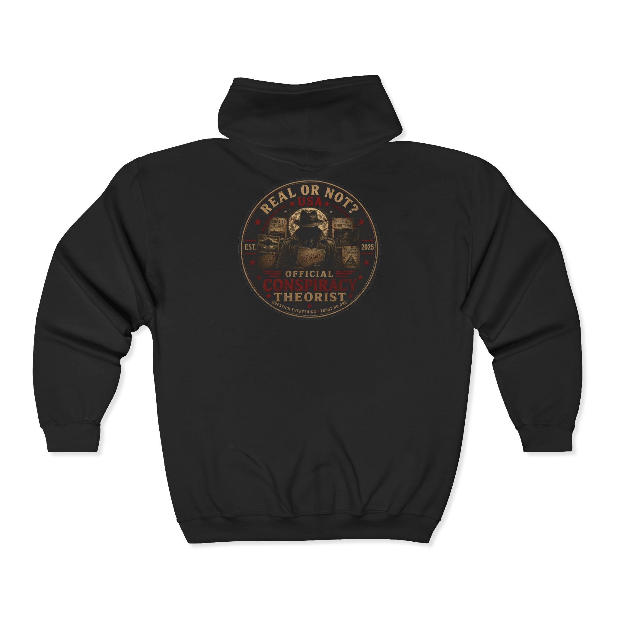 Conspiracy Theorist Zip Hoodie