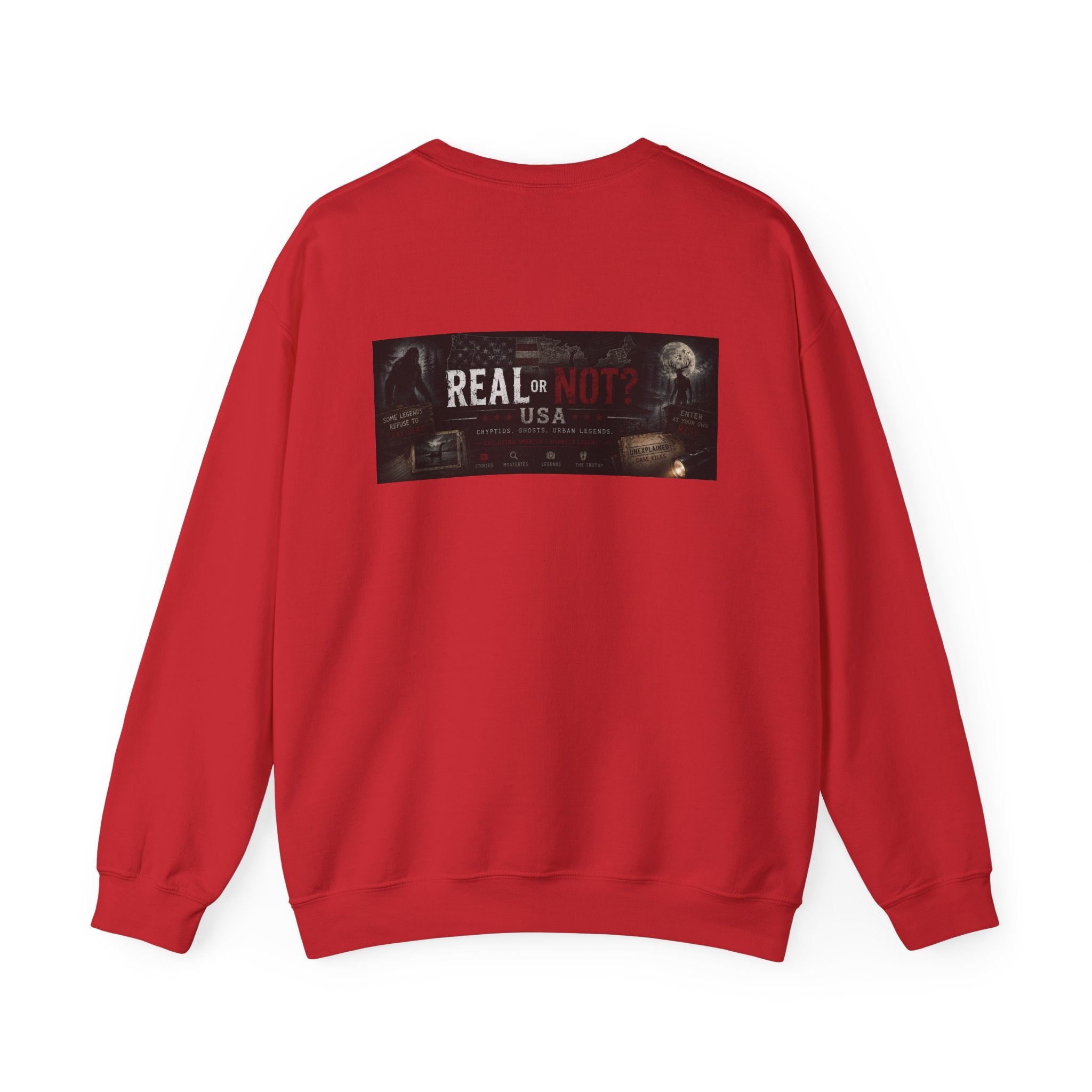 Real or Not? USA Crewneck Sweatshirt