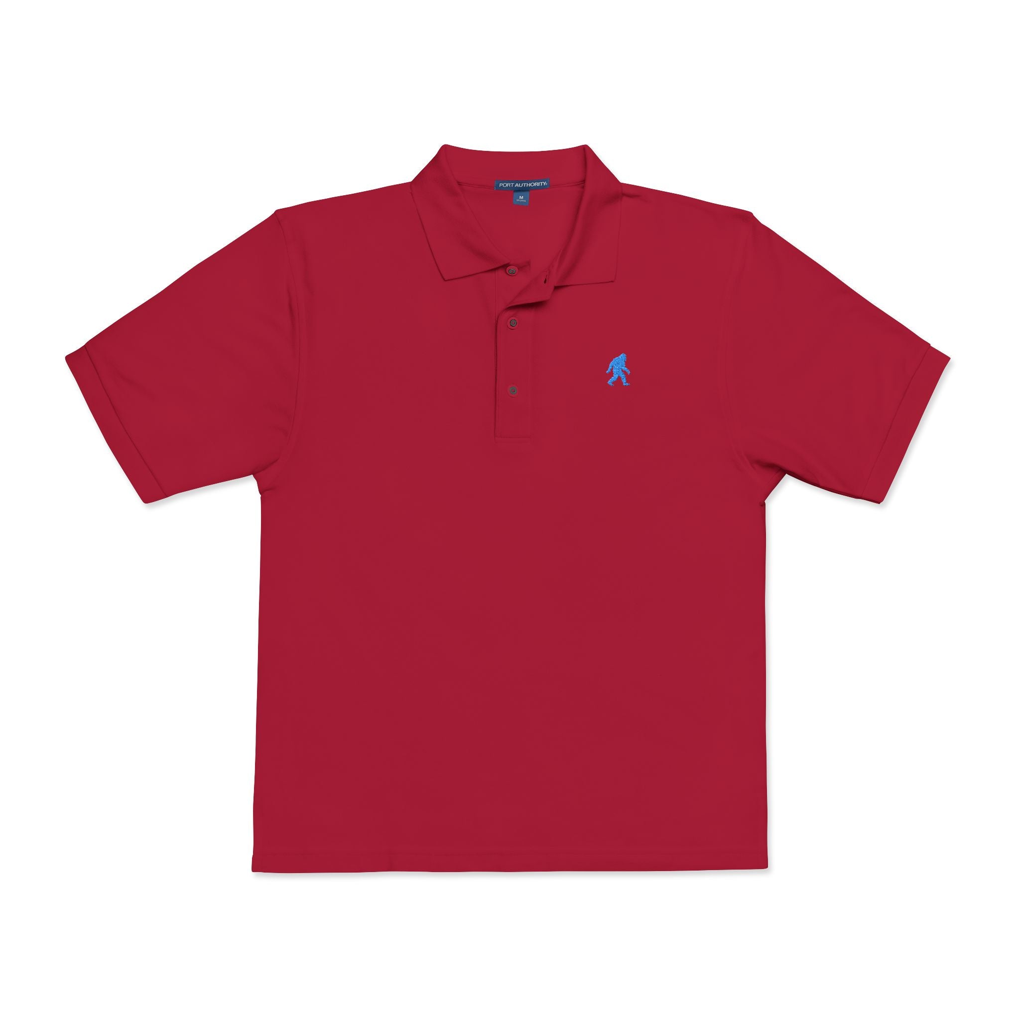 Bigfoot Polo Blue Silhouette