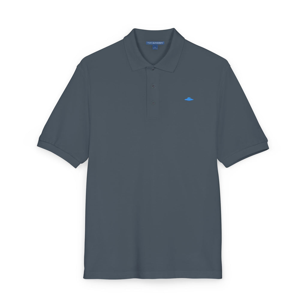 UFO Polo Blue Silhouette