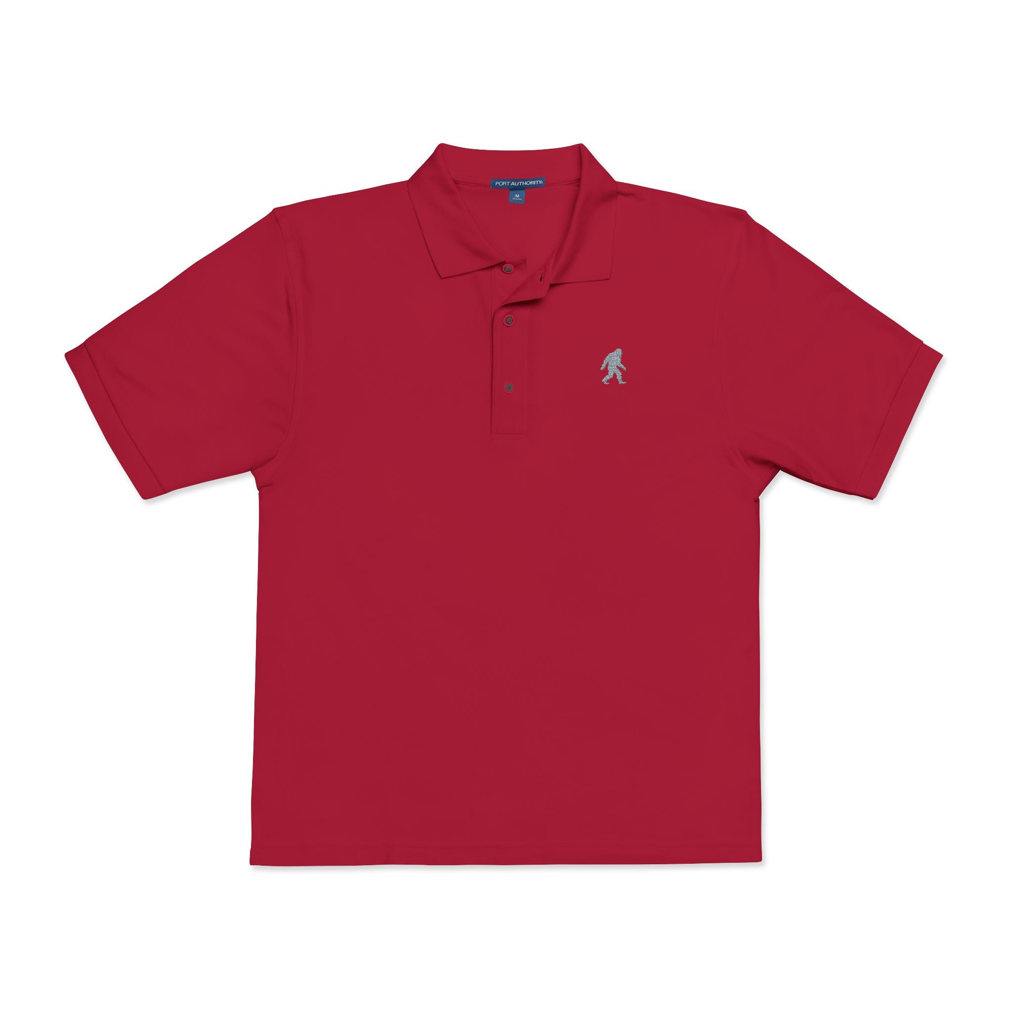 Bigfoot Polo Gray Silhouette