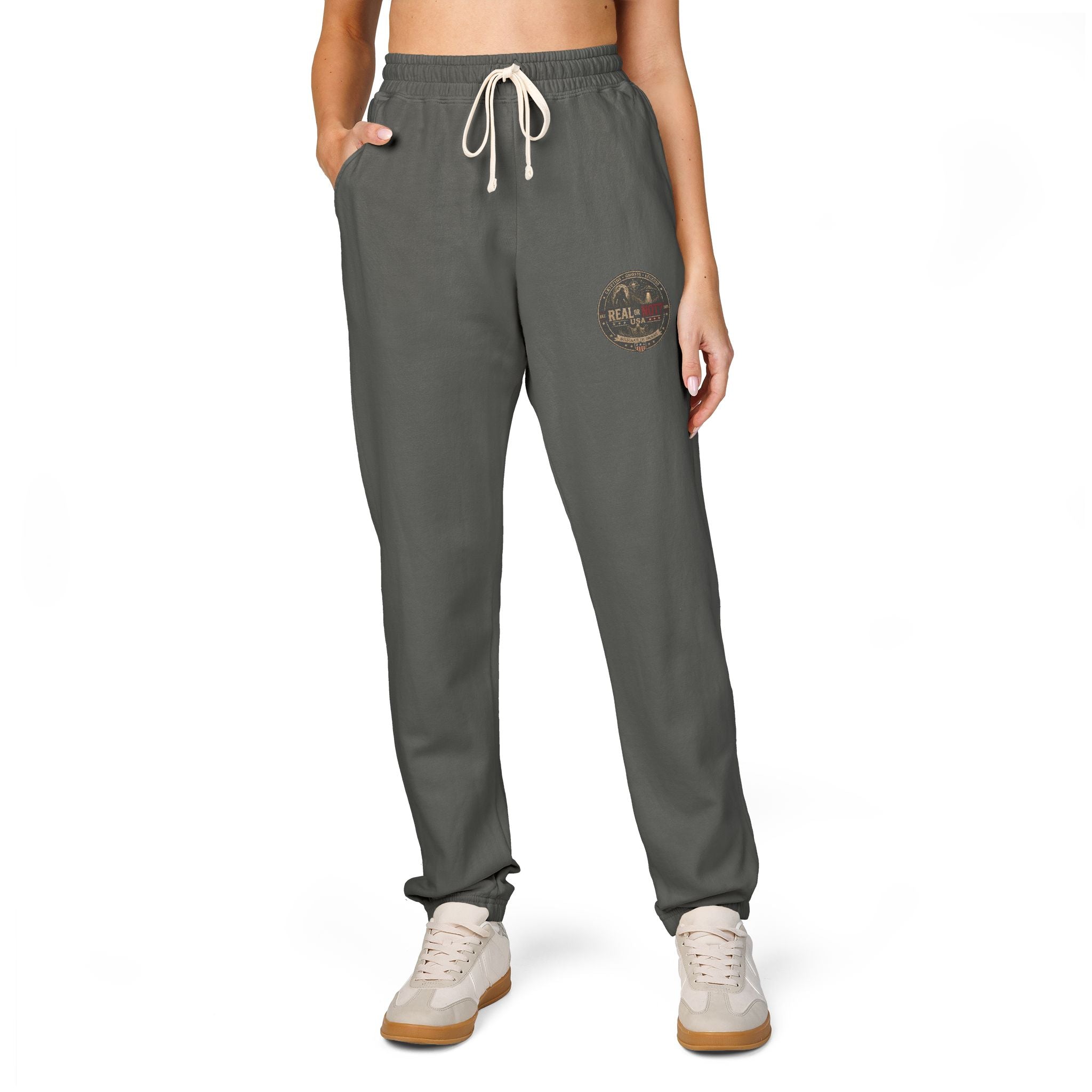 Real or Not? USA Fleece Joggers with Vintage Patch
