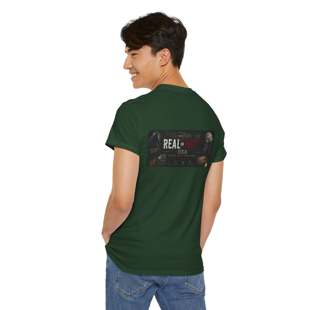 Official Real or Not? USA Vintage Graphic T-Shirt
