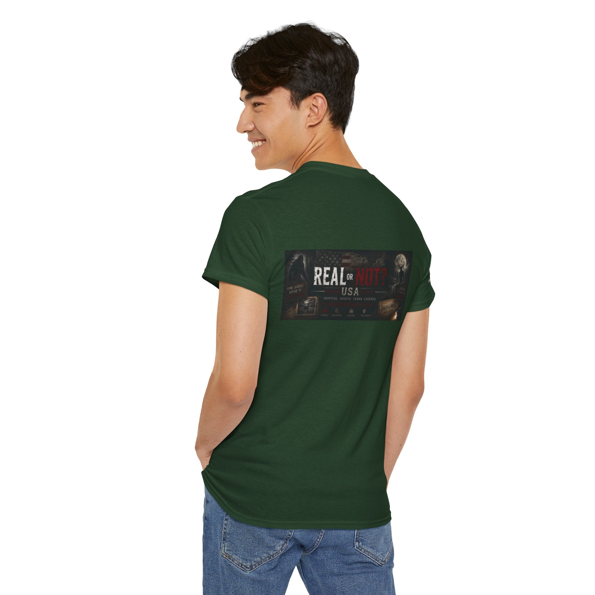Official Real or Not? USA Vintage Graphic T-Shirt