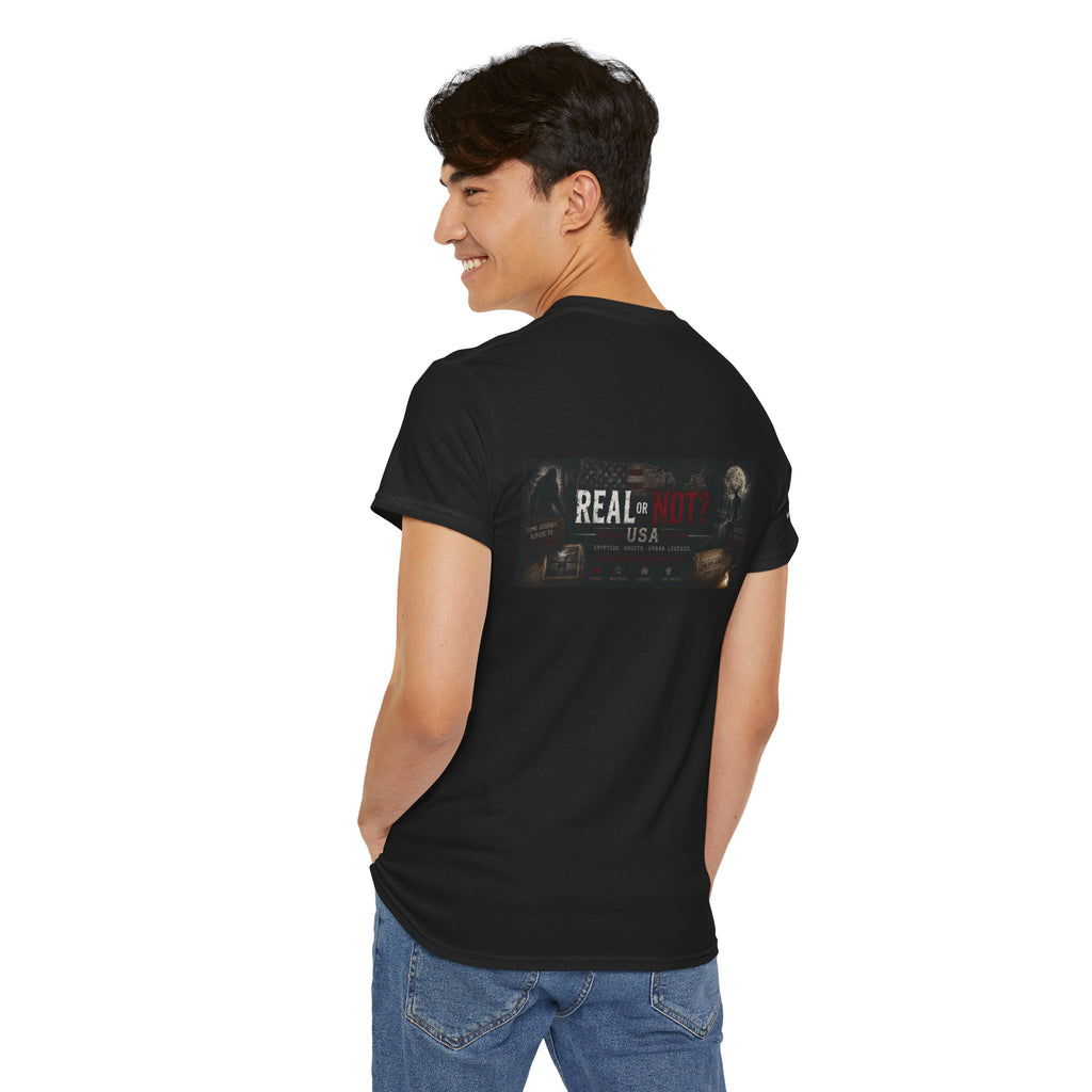 Official Real or Not? USA Vintage Graphic T-Shirt