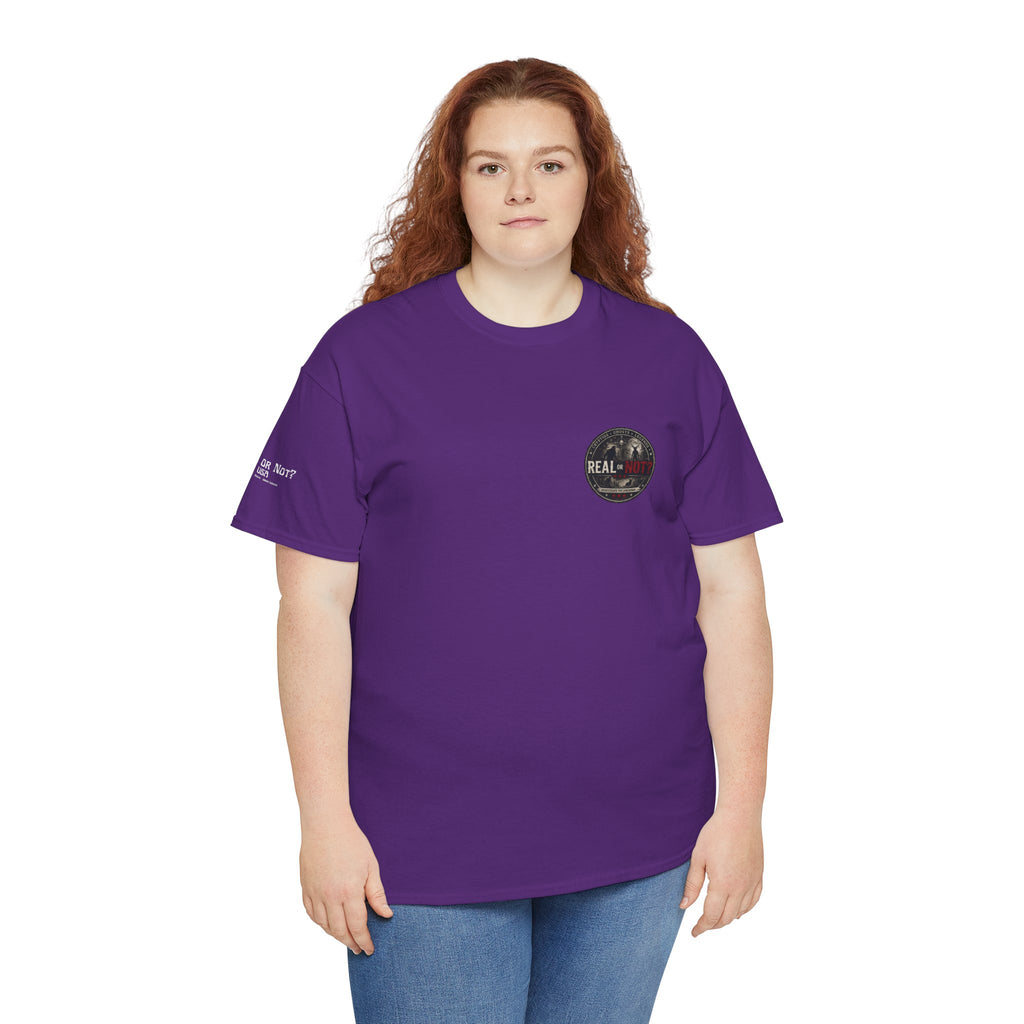 Official Real or Not? USA Vintage Graphic T-Shirt