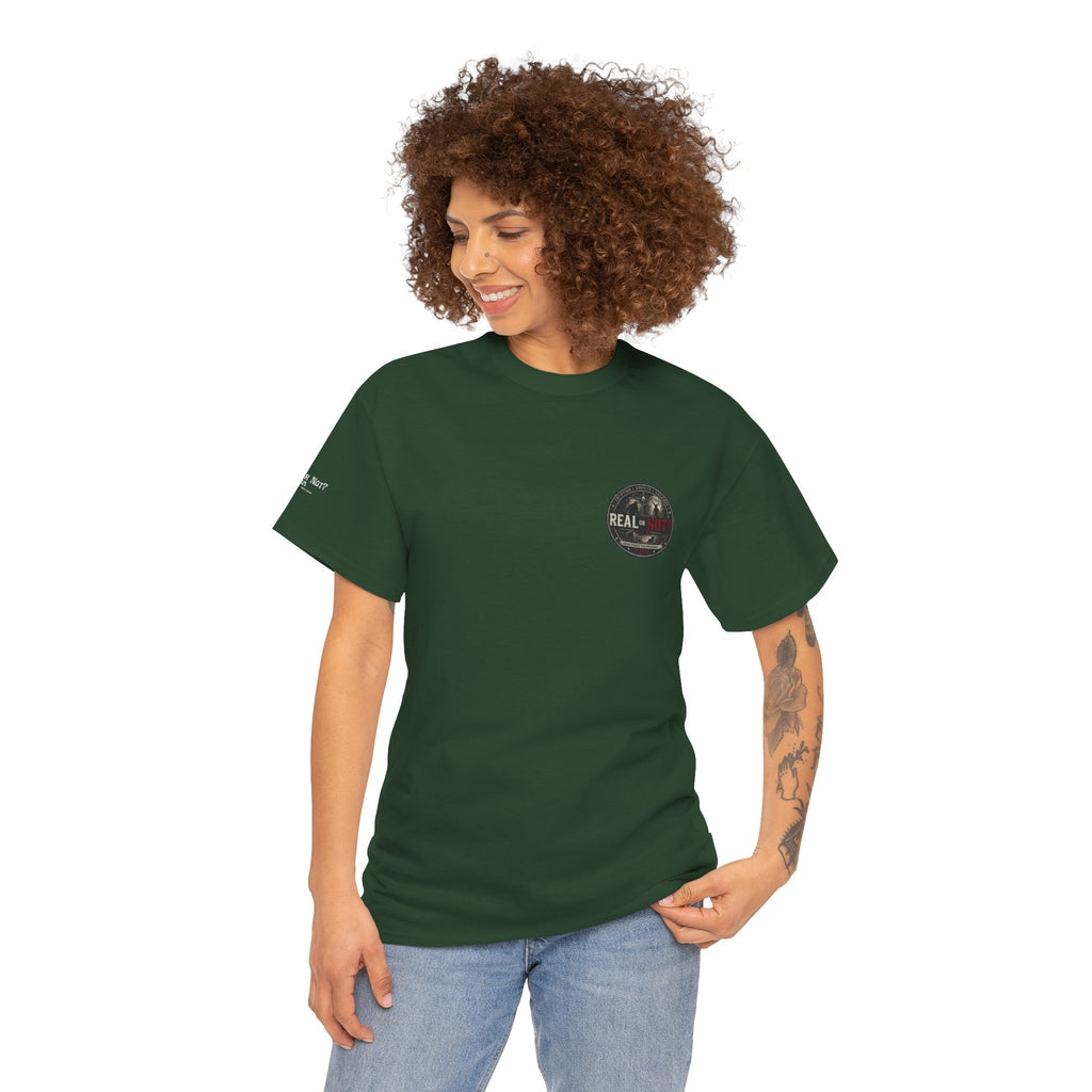 Official Real or Not? USA Vintage Graphic T-Shirt