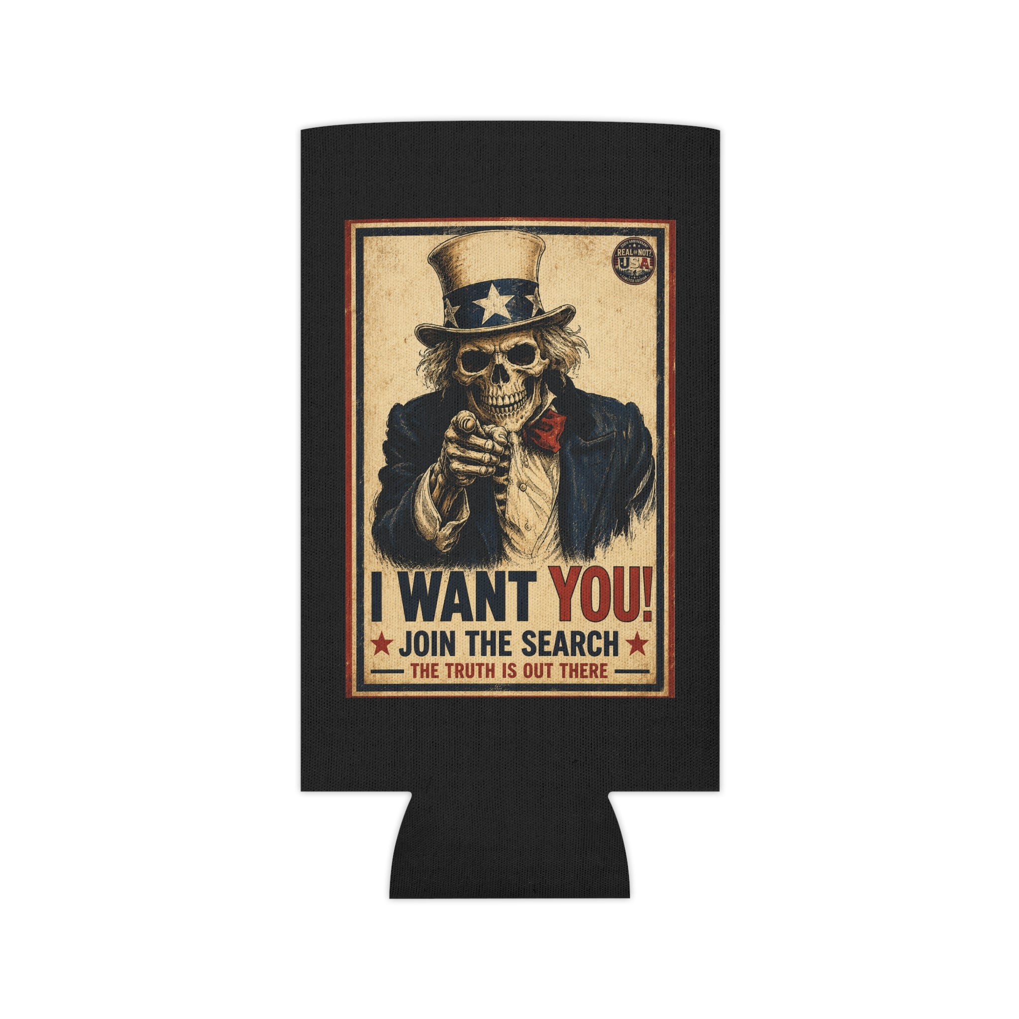 Uncle Sam Skull Limited Edition 250th USA Anniversary Koozie