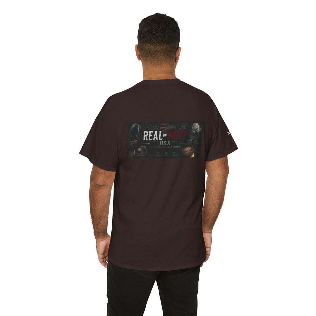 Official Real or Not? USA Vintage Graphic T-Shirt