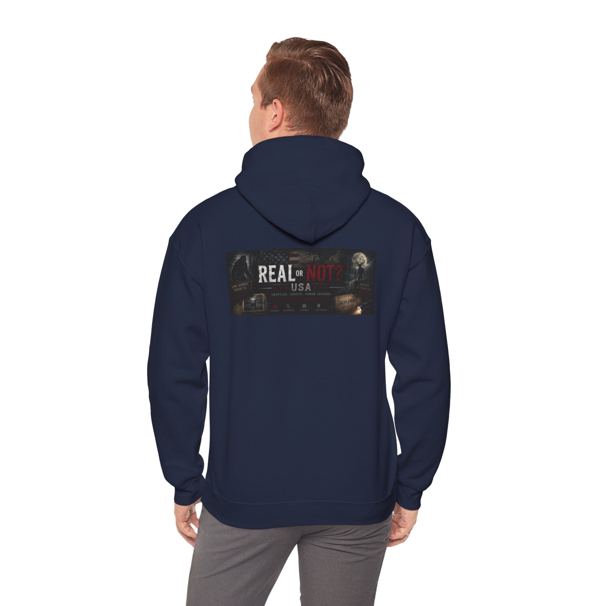 Official Real or Not? USA Hooded Sweatshirt