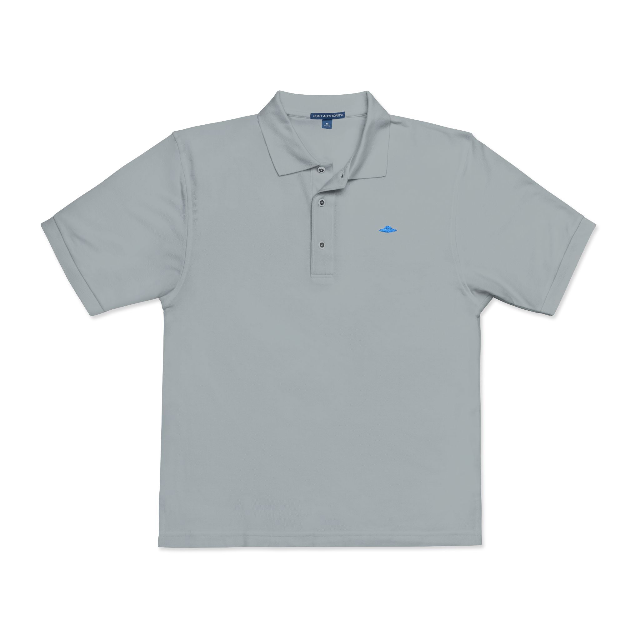 UFO Polo Blue Silhouette