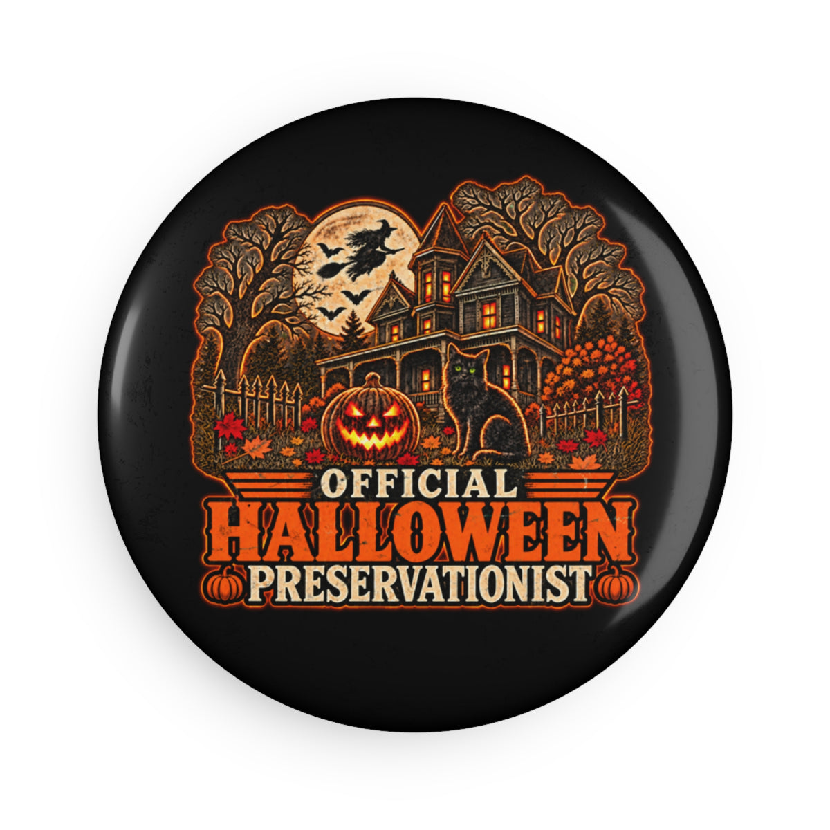 Halloween Preservationist v.2 Button Magnet