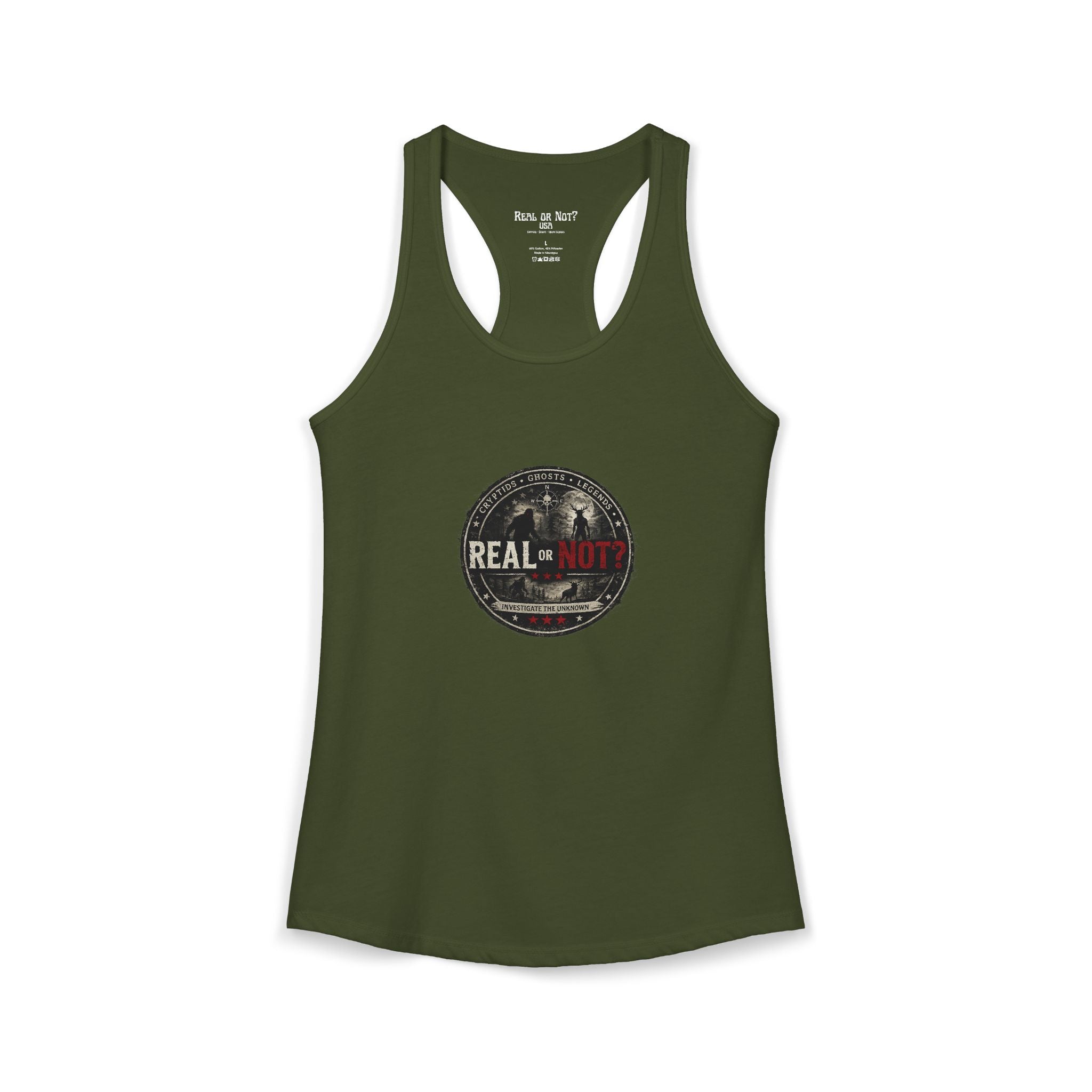 Real or Not? USA Women's Racerback Tank