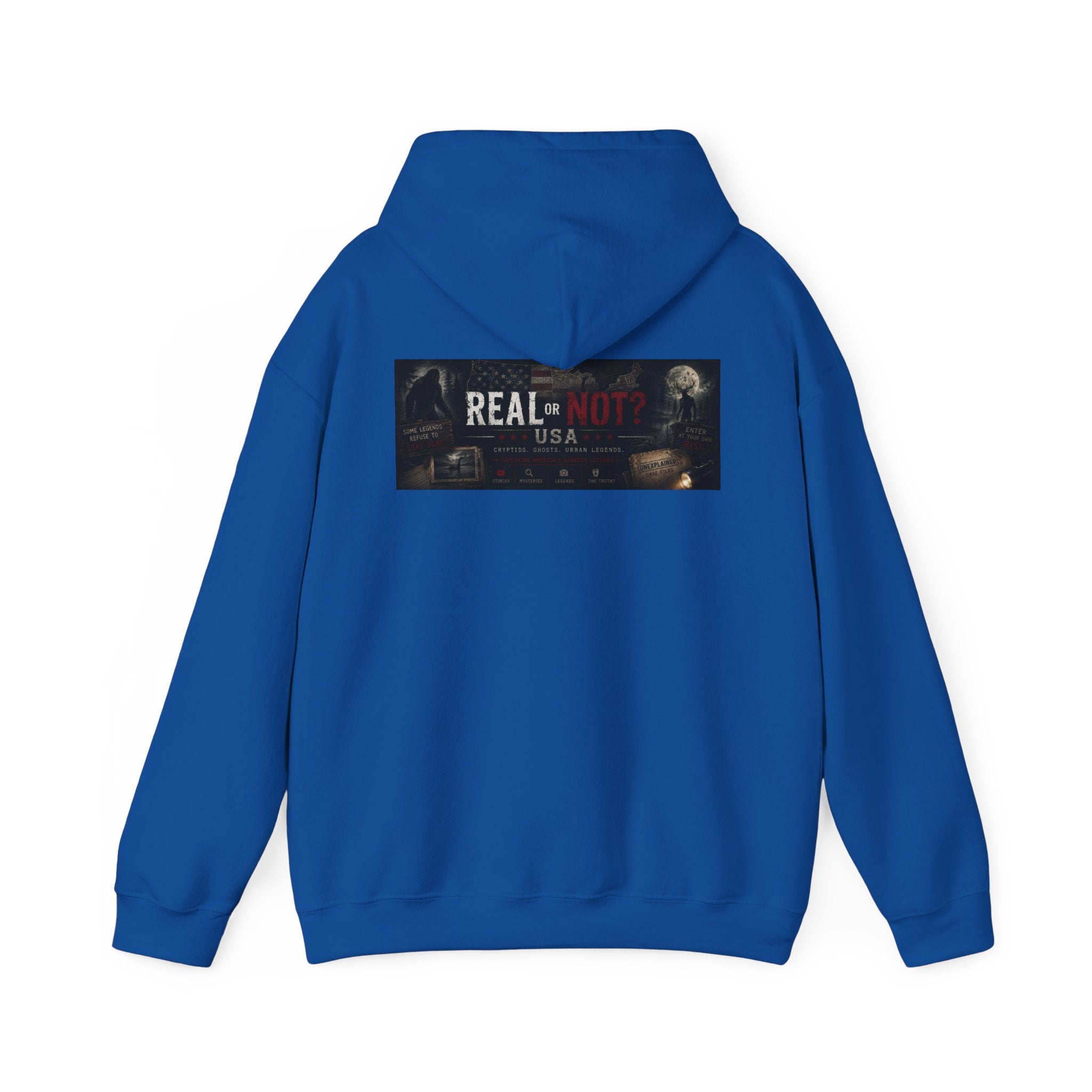Official Real or Not? USA Hooded Sweatshirt