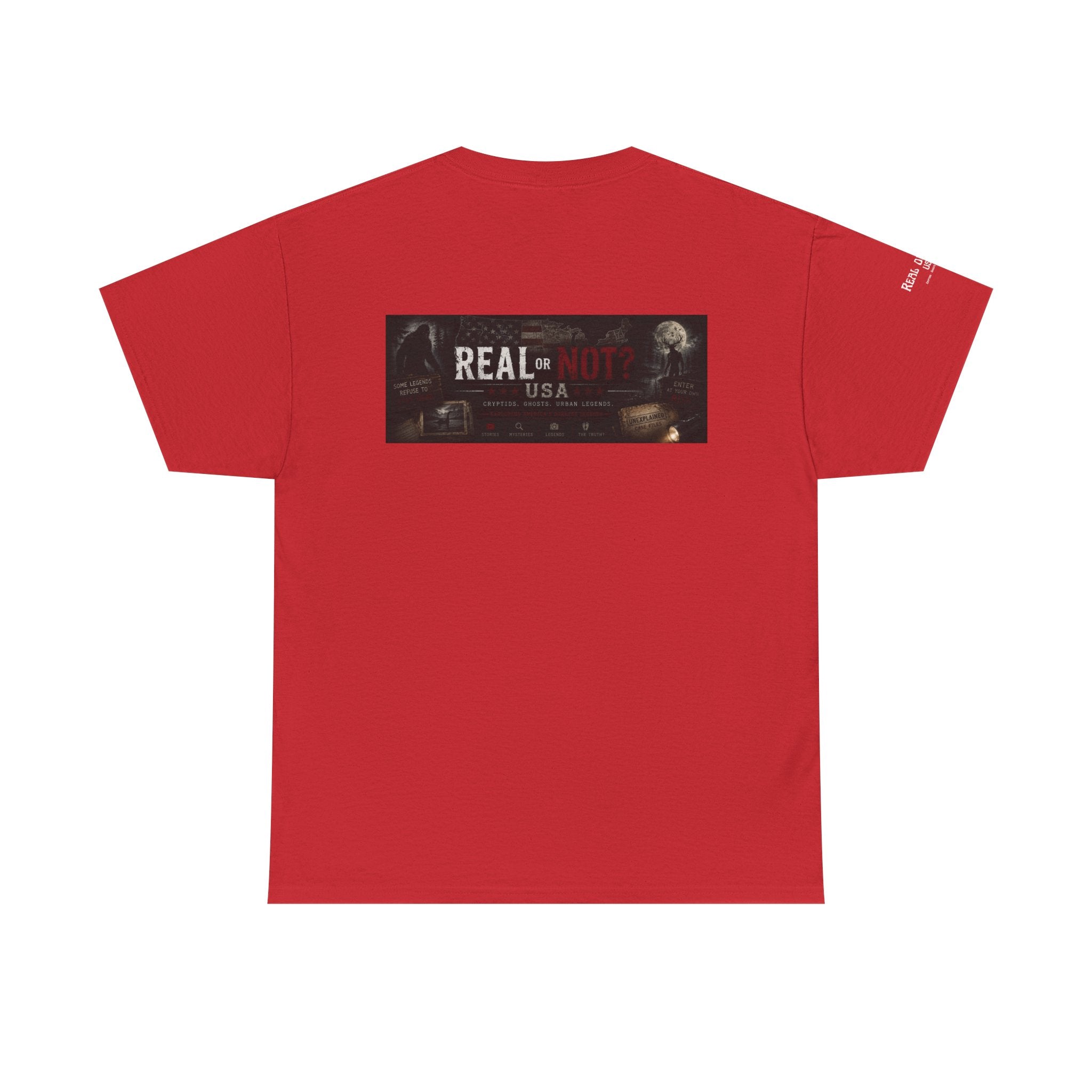Official Real or Not? USA Vintage Graphic T-Shirt
