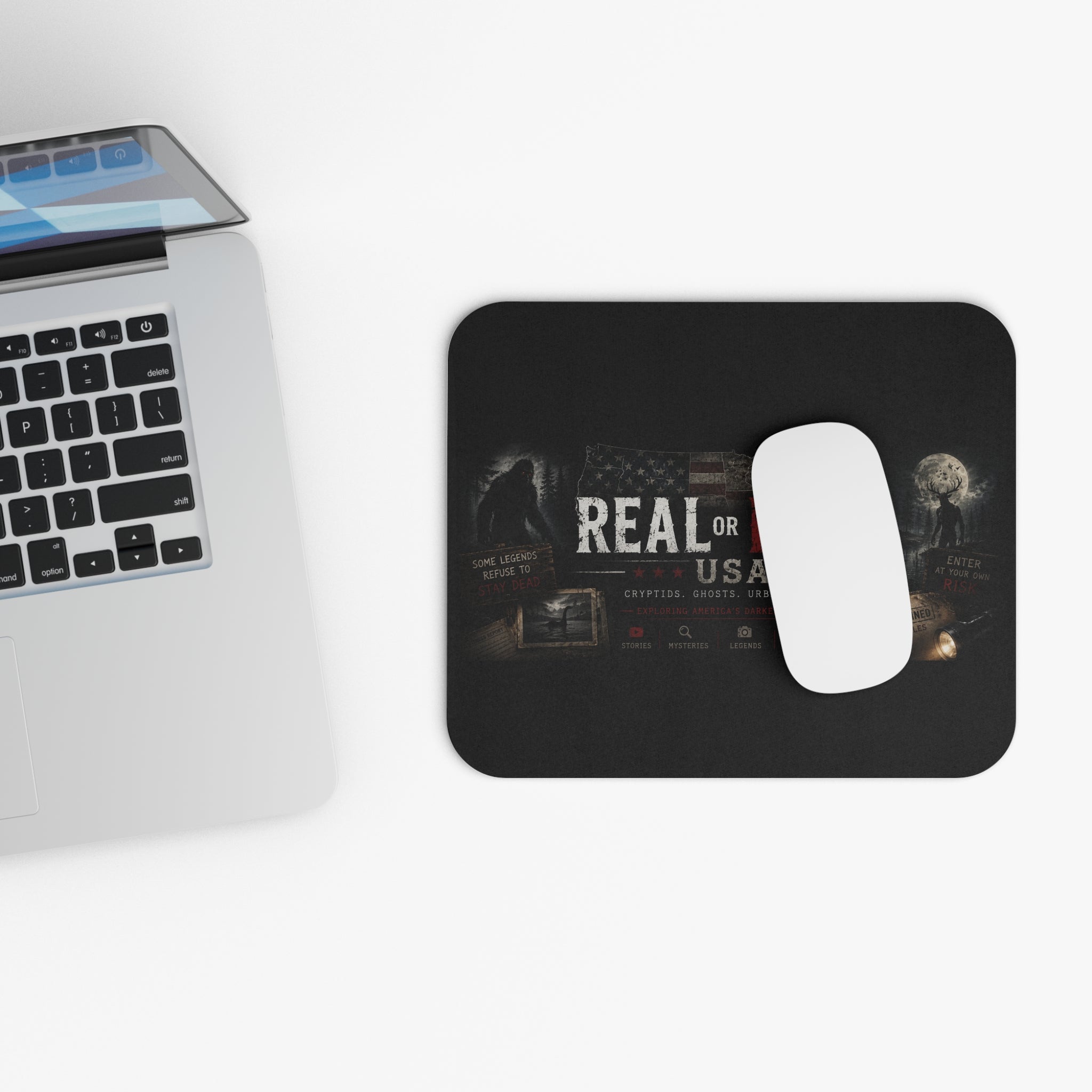 "Real or Not? USA" Mystery Mouse Pad