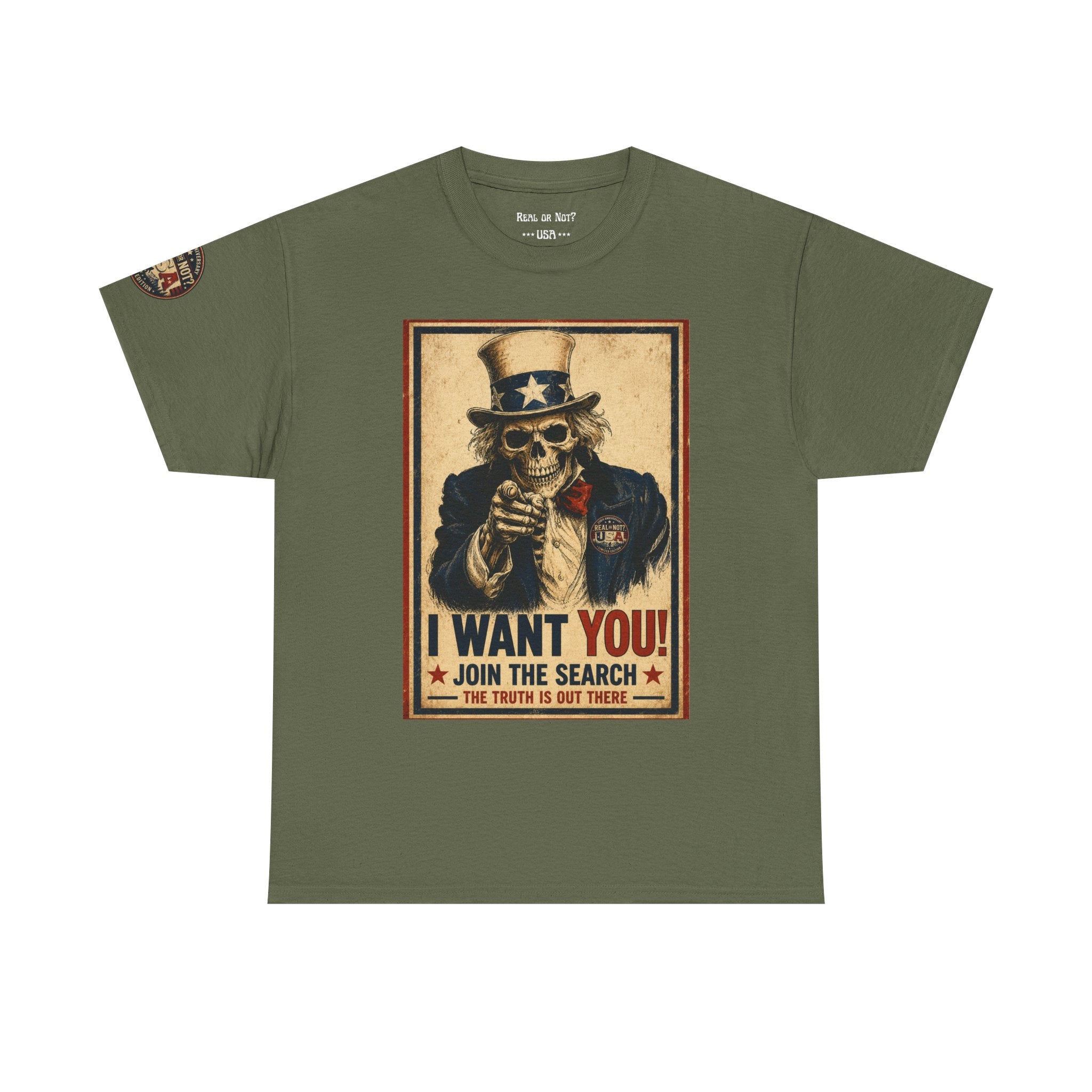 Uncle Sam Skull Limited Edition 250th USA Anniversary T- Shirt