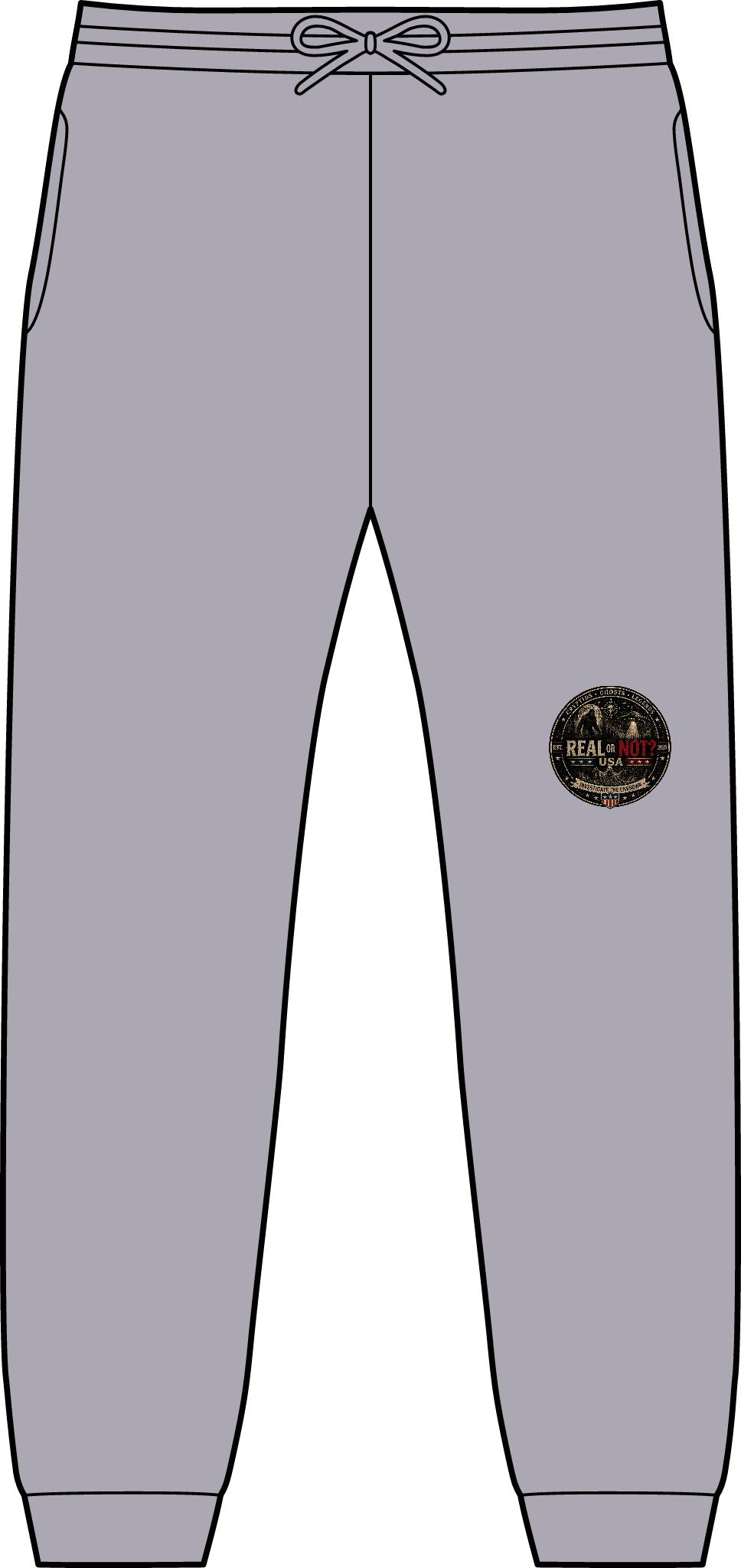 Real Or Not? USA Vintage Joggers — Casual Pocket Sweatpants