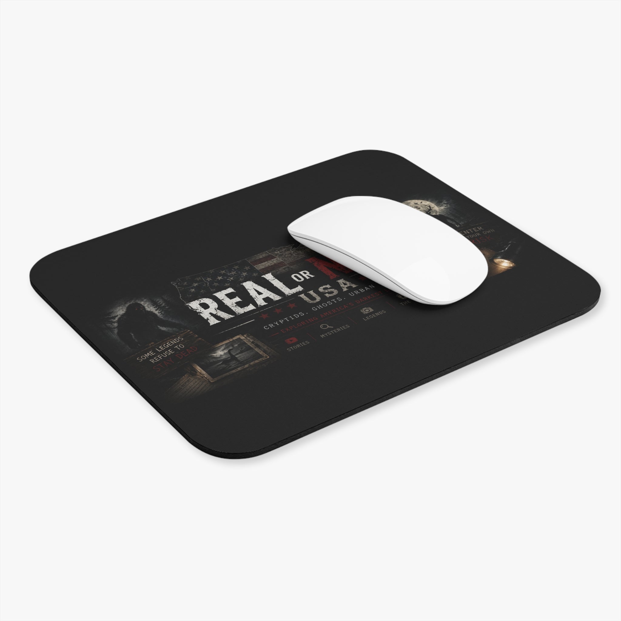 "Real or Not? USA" Mystery Mouse Pad