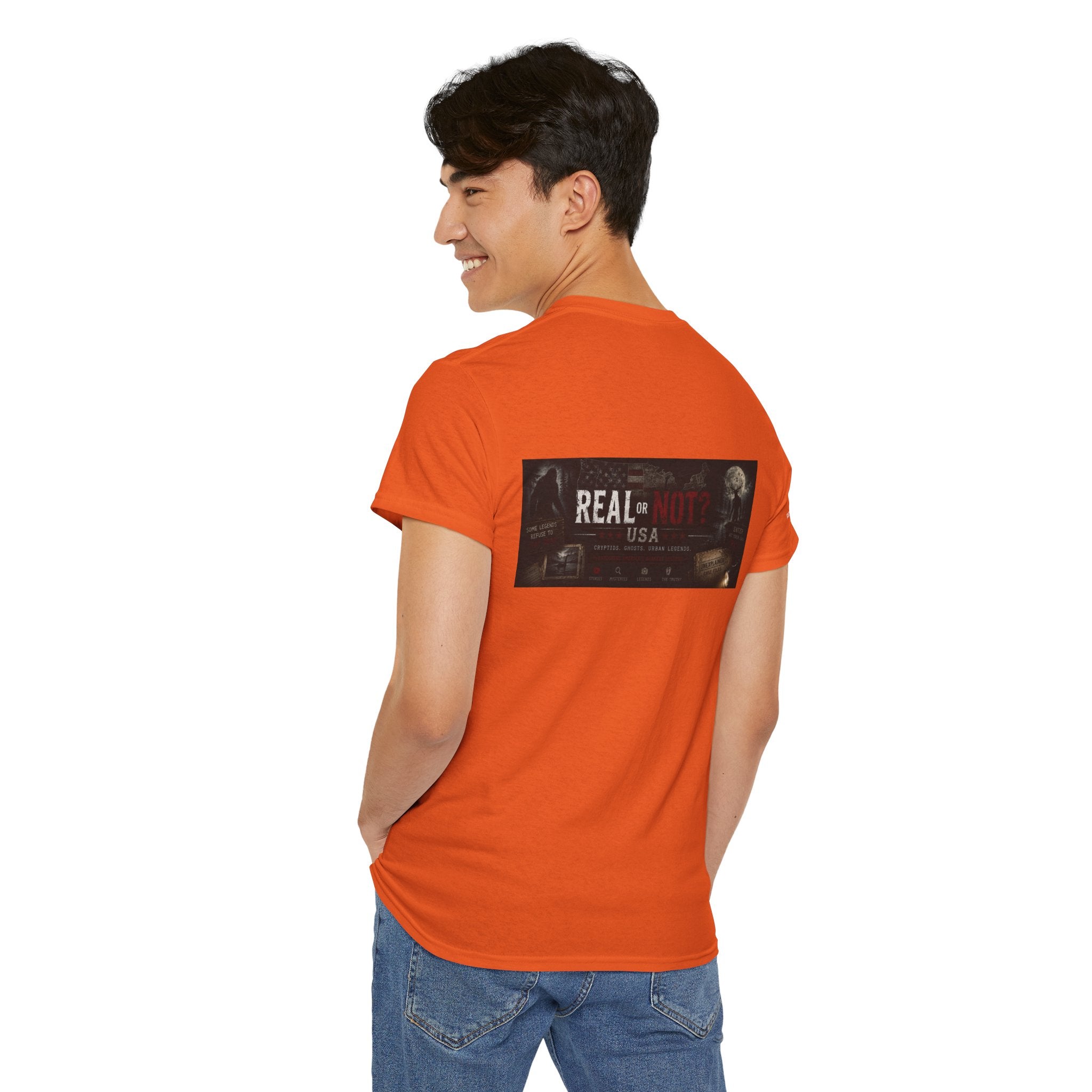 Official Real or Not? USA Vintage Graphic T-Shirt