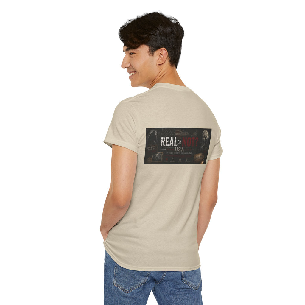 Official Real or Not? USA Vintage Graphic T-Shirt