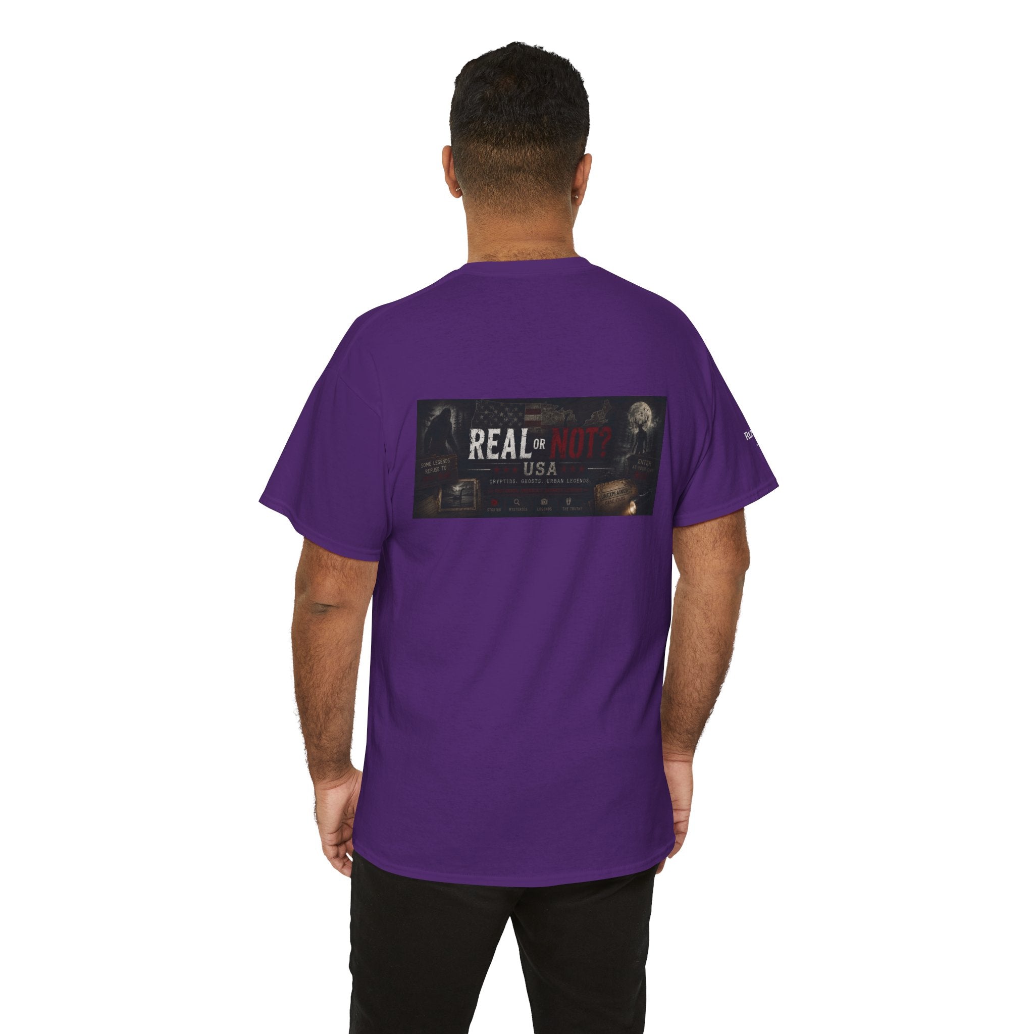 Official Real or Not? USA Vintage Graphic T-Shirt