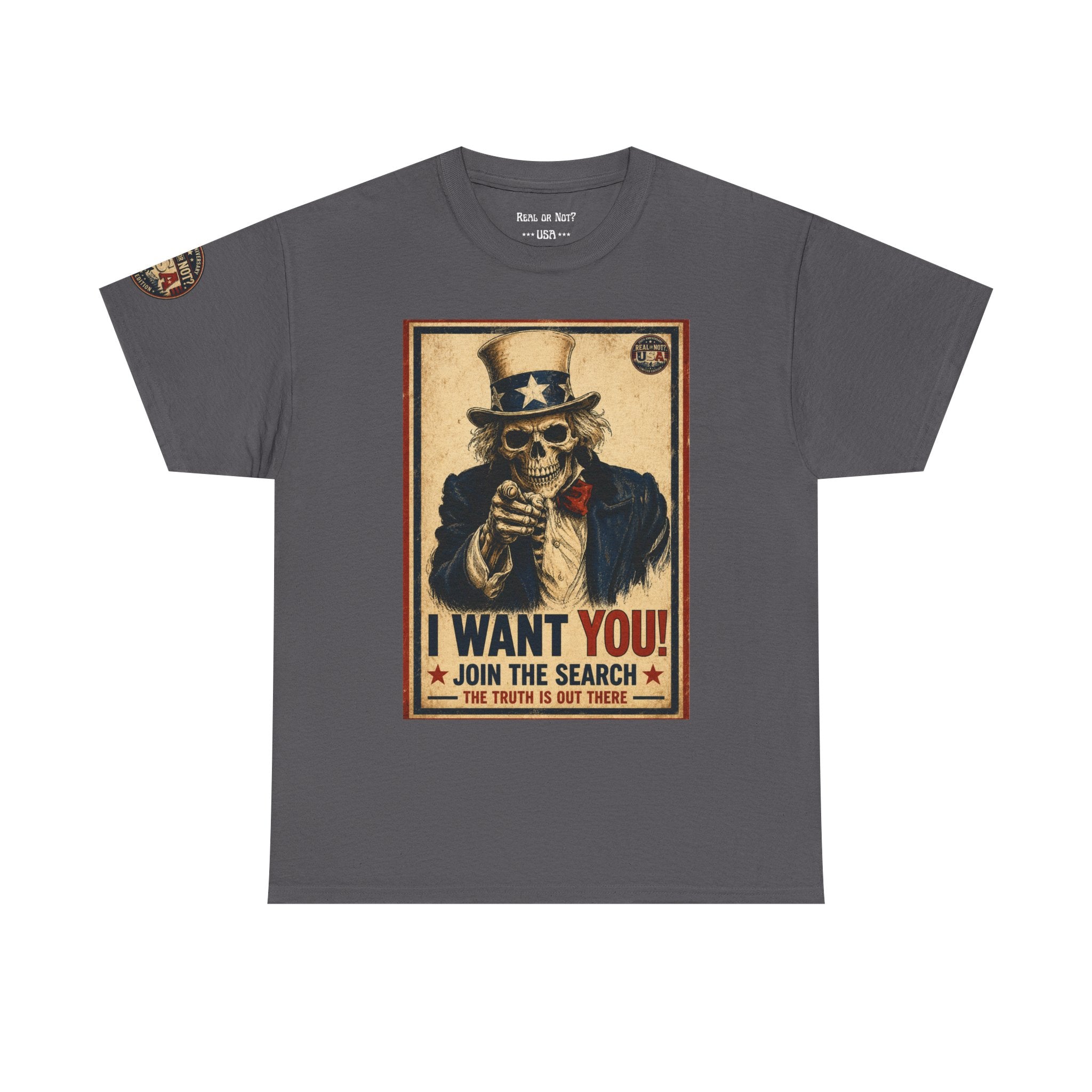 Uncle Sam Skull Limited Edition 250th USA Anniversary T- Shirt
