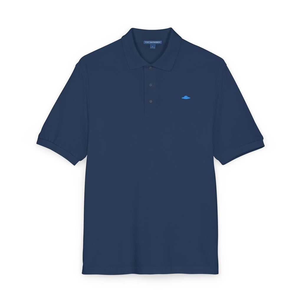UFO Polo Blue Silhouette