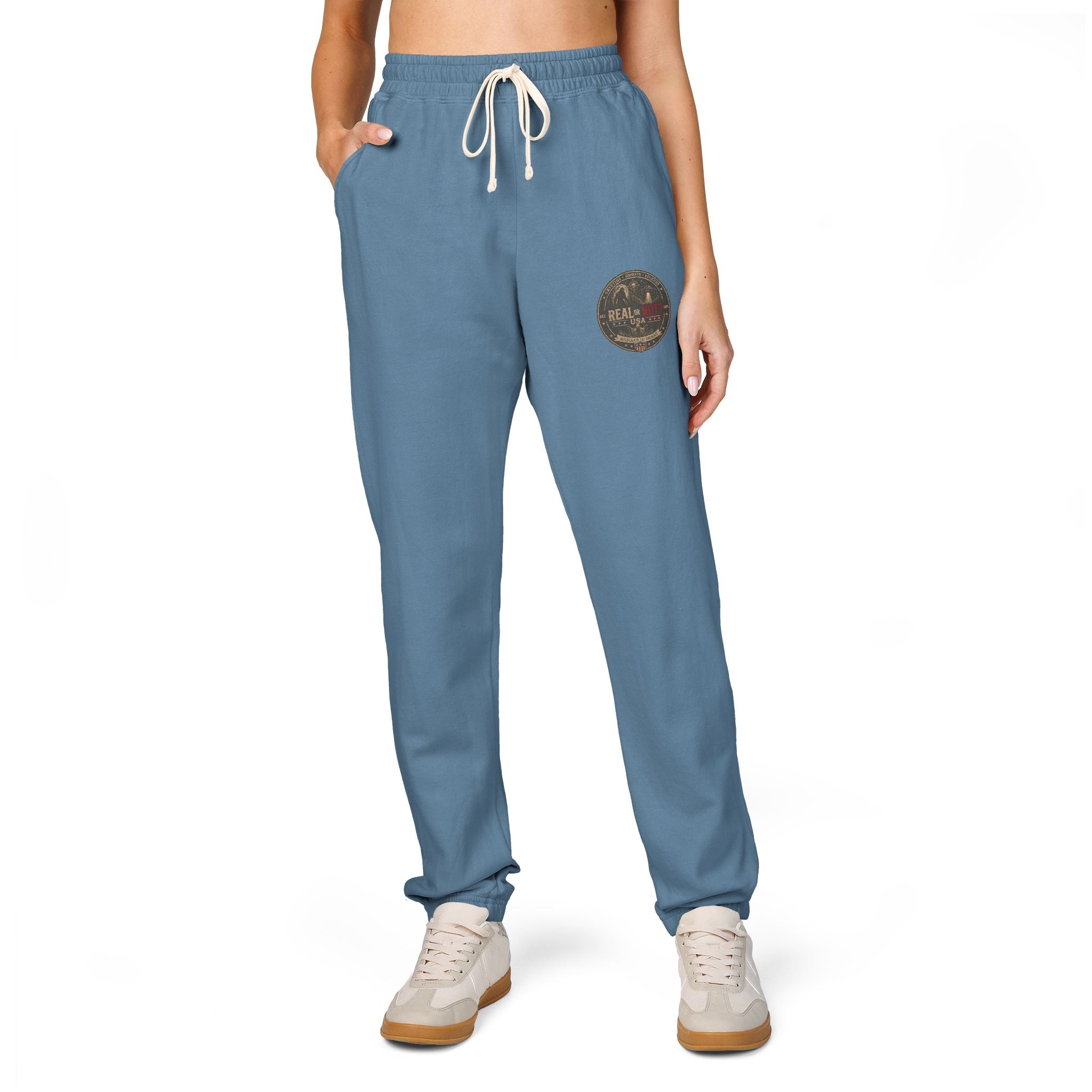 Real or Not? USA Fleece Joggers with Vintage Patch