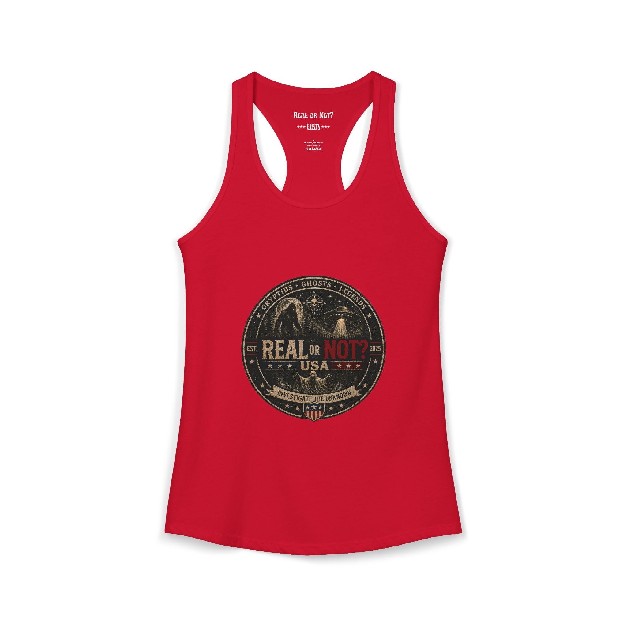 Real or Not? USA Women's Racerback Tank