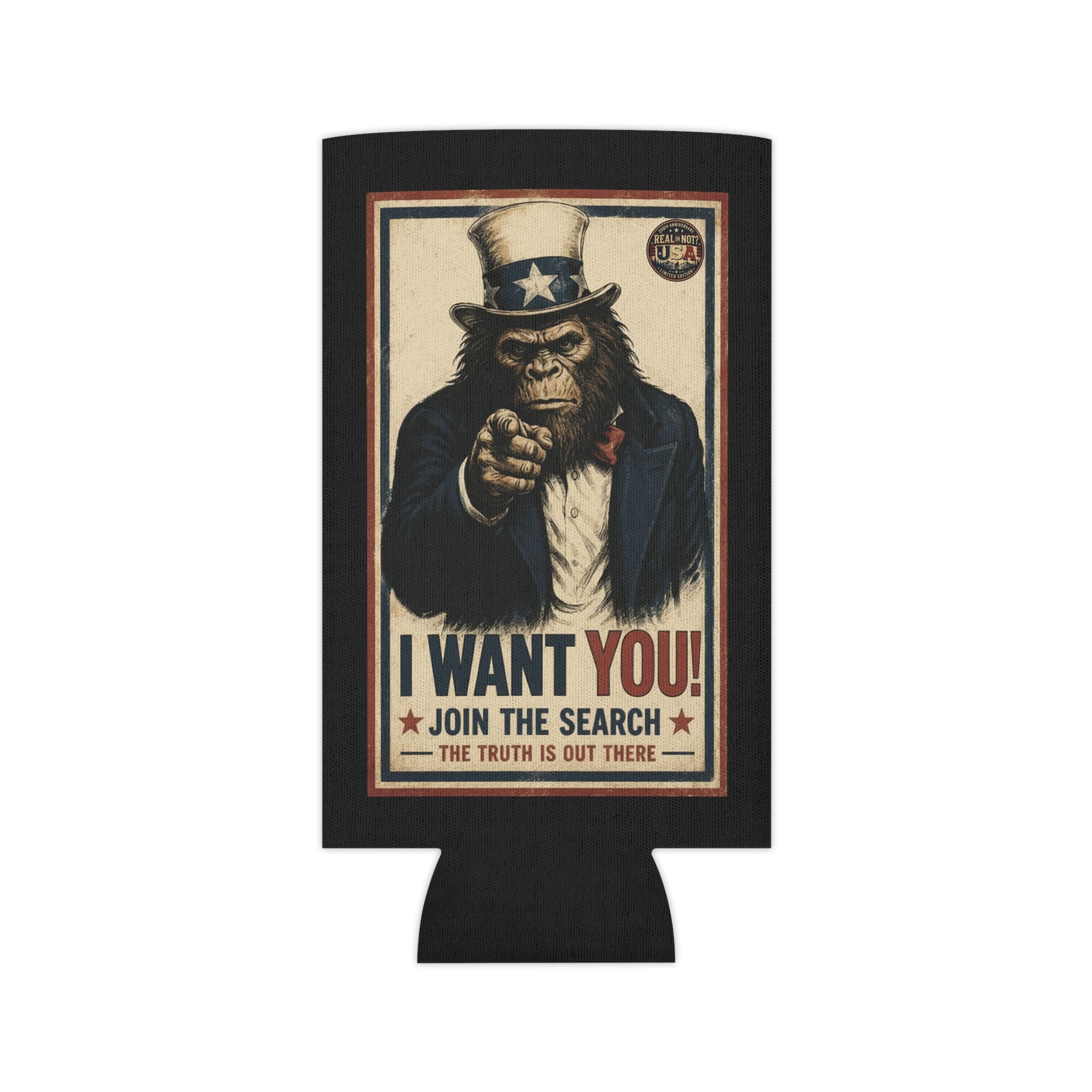 Uncle Squatch Limited Edition 250th USA Anniversary Koozie