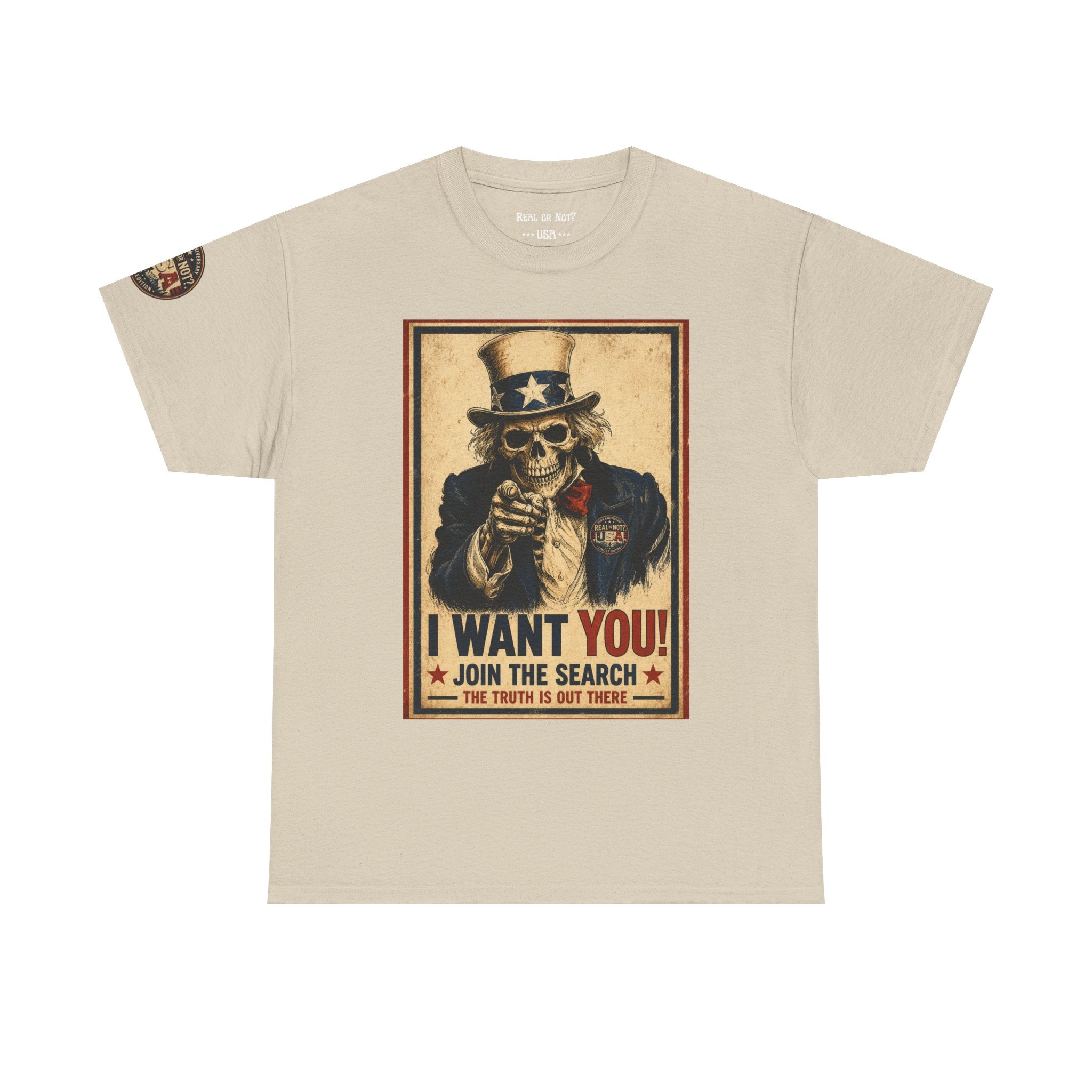 Uncle Sam Skull Limited Edition 250th USA Anniversary T- Shirt
