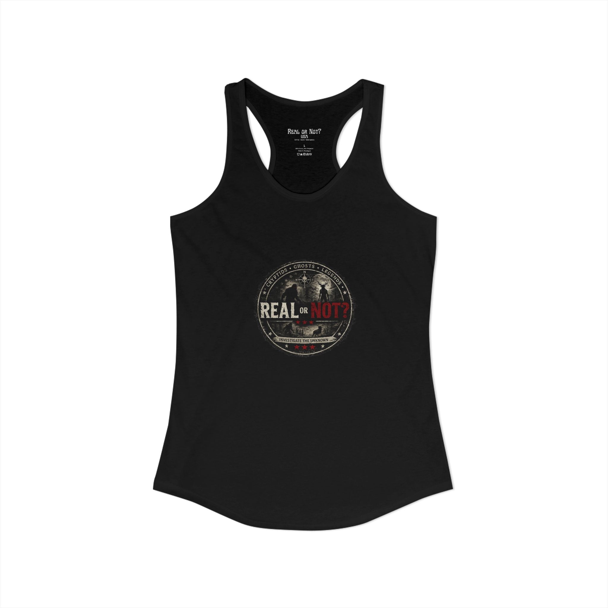 Real or Not? USA Women's Racerback Tank