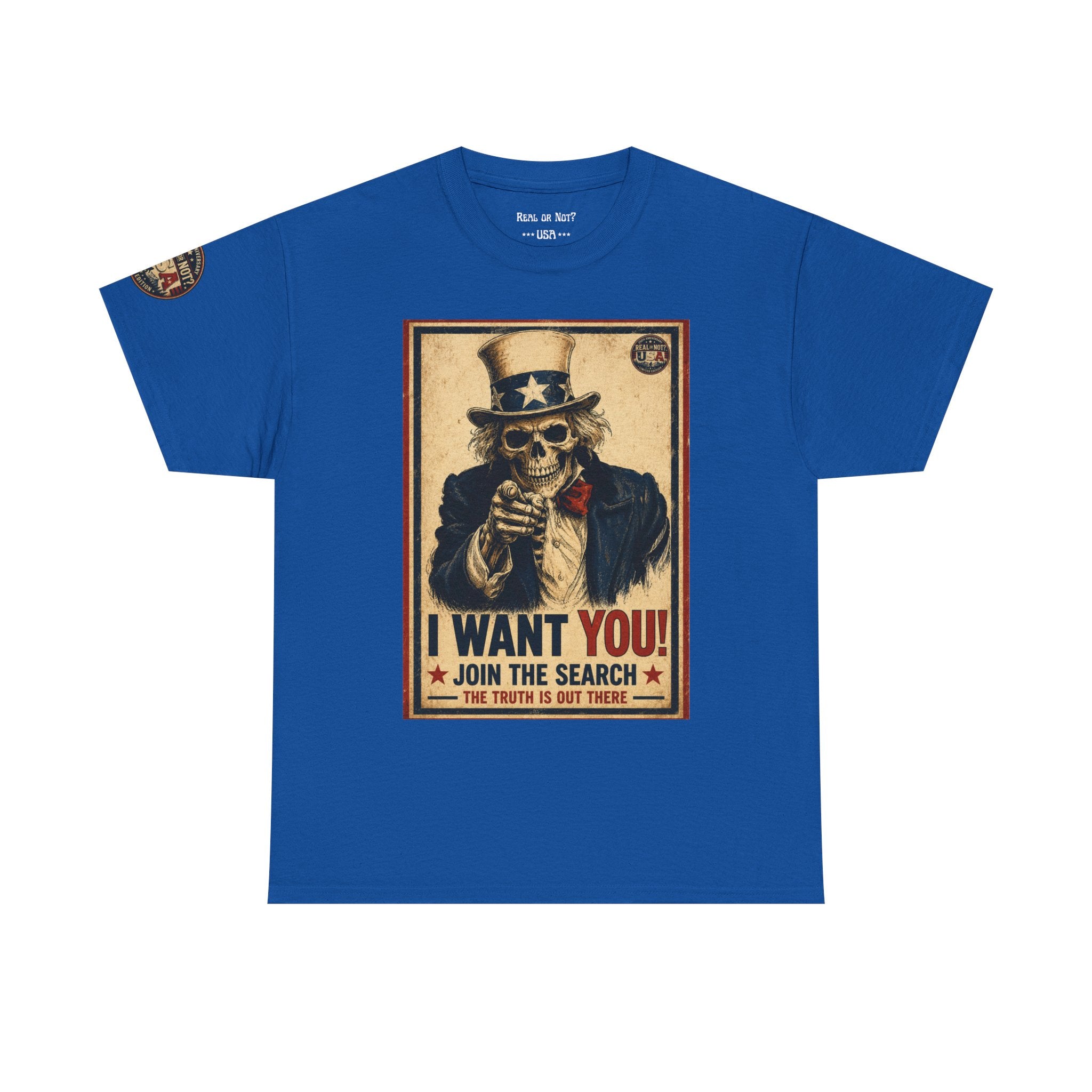 Uncle Sam Skull Limited Edition 250th USA Anniversary T- Shirt