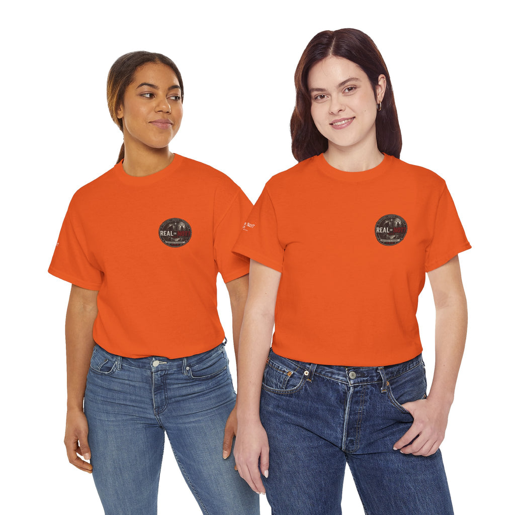 Official Real or Not? USA Vintage Graphic T-Shirt