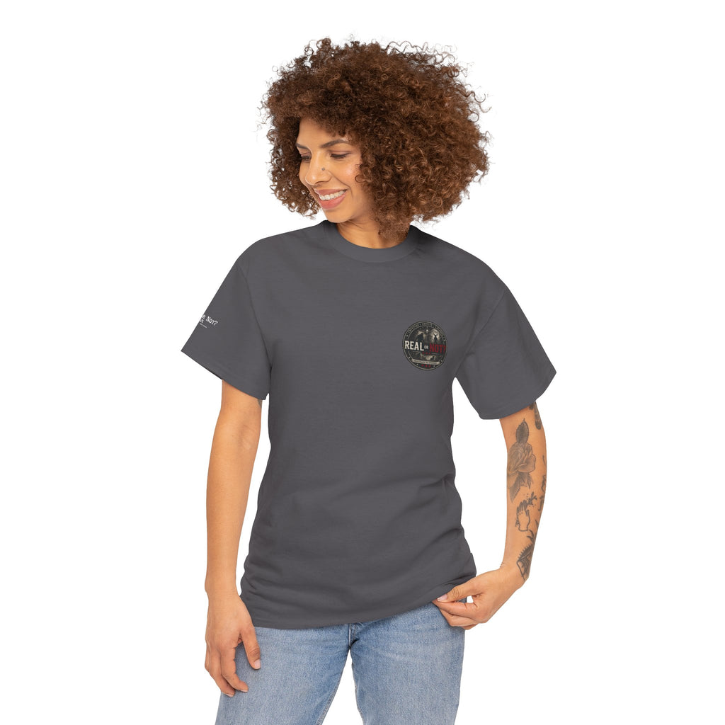 Official Real or Not? USA Vintage Graphic T-Shirt