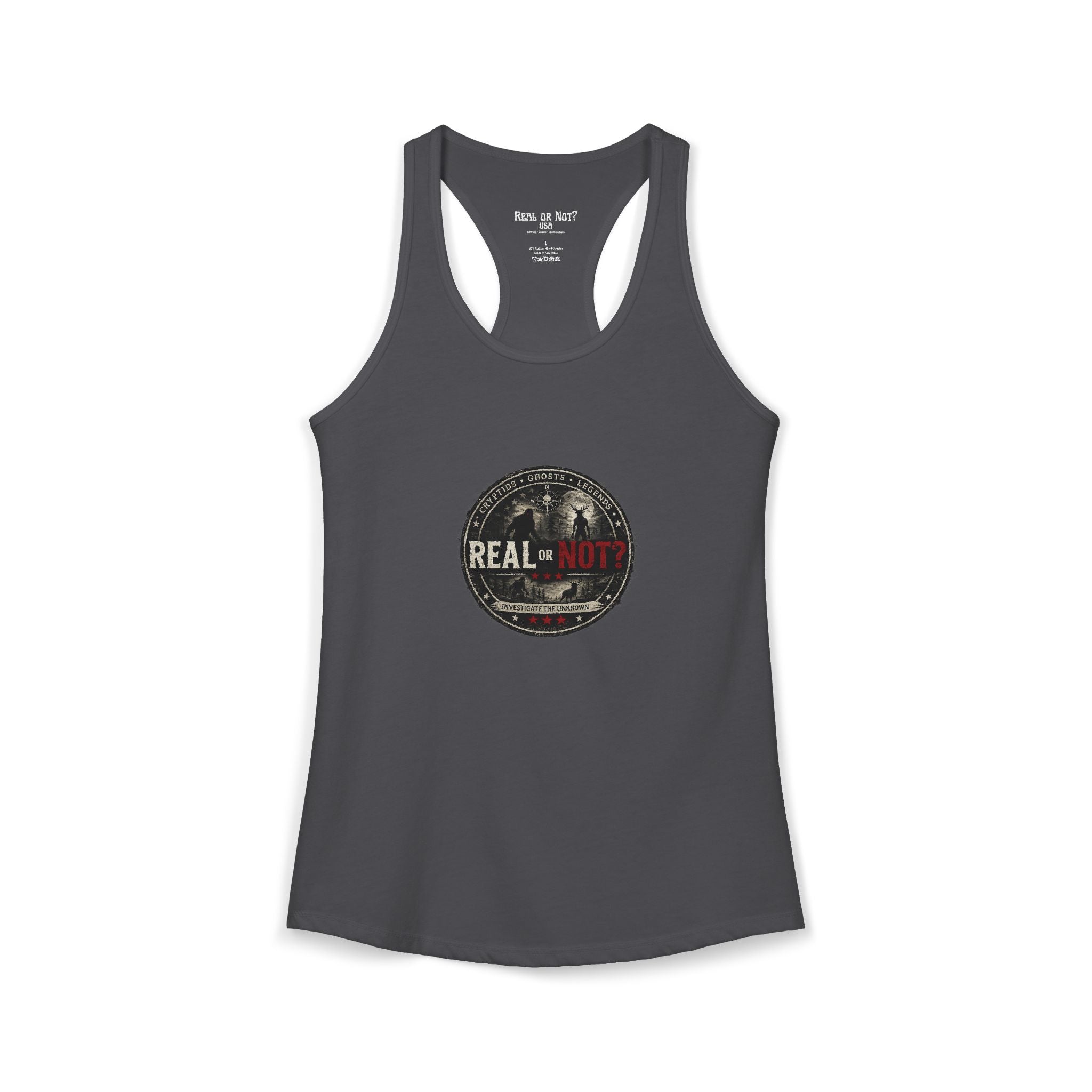 Real or Not? USA Women's Racerback Tank