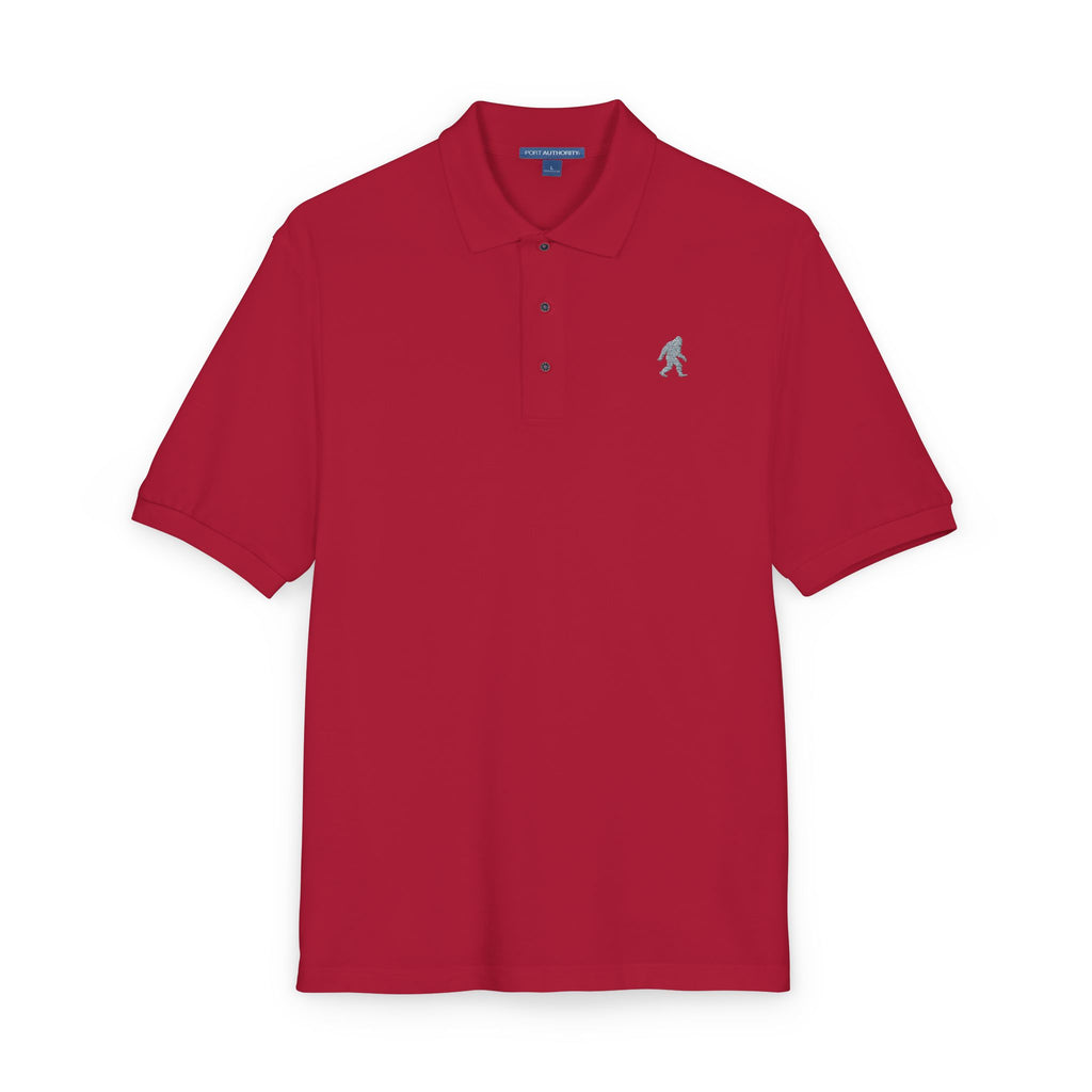 Bigfoot Polo Gray Silhouette