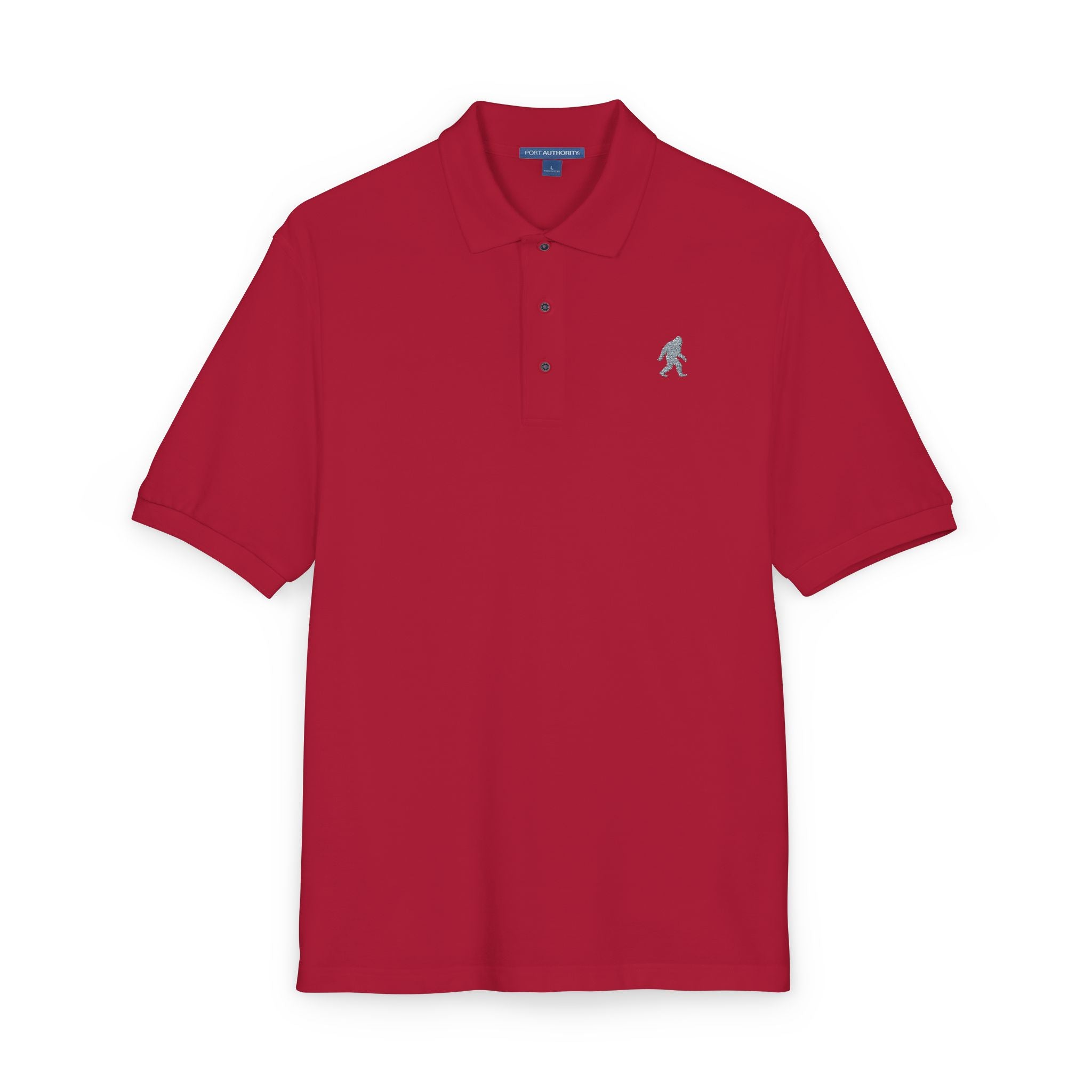 Bigfoot Polo Gray Silhouette