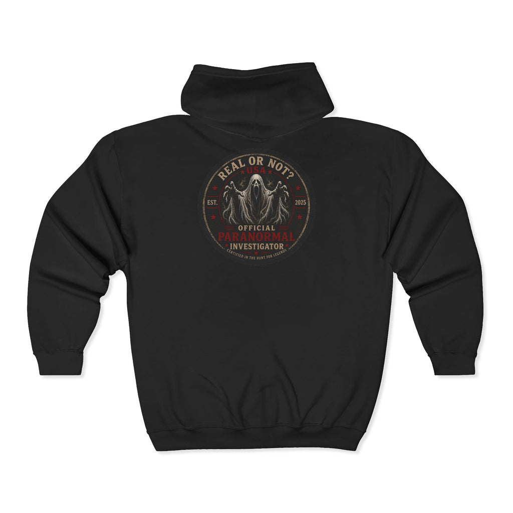 Paranormal Investigator Zip Hoodie
