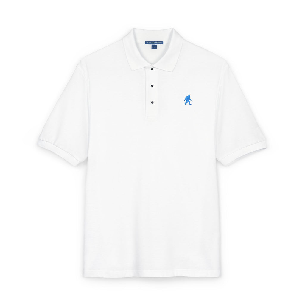 Bigfoot Polo Blue Silhouette