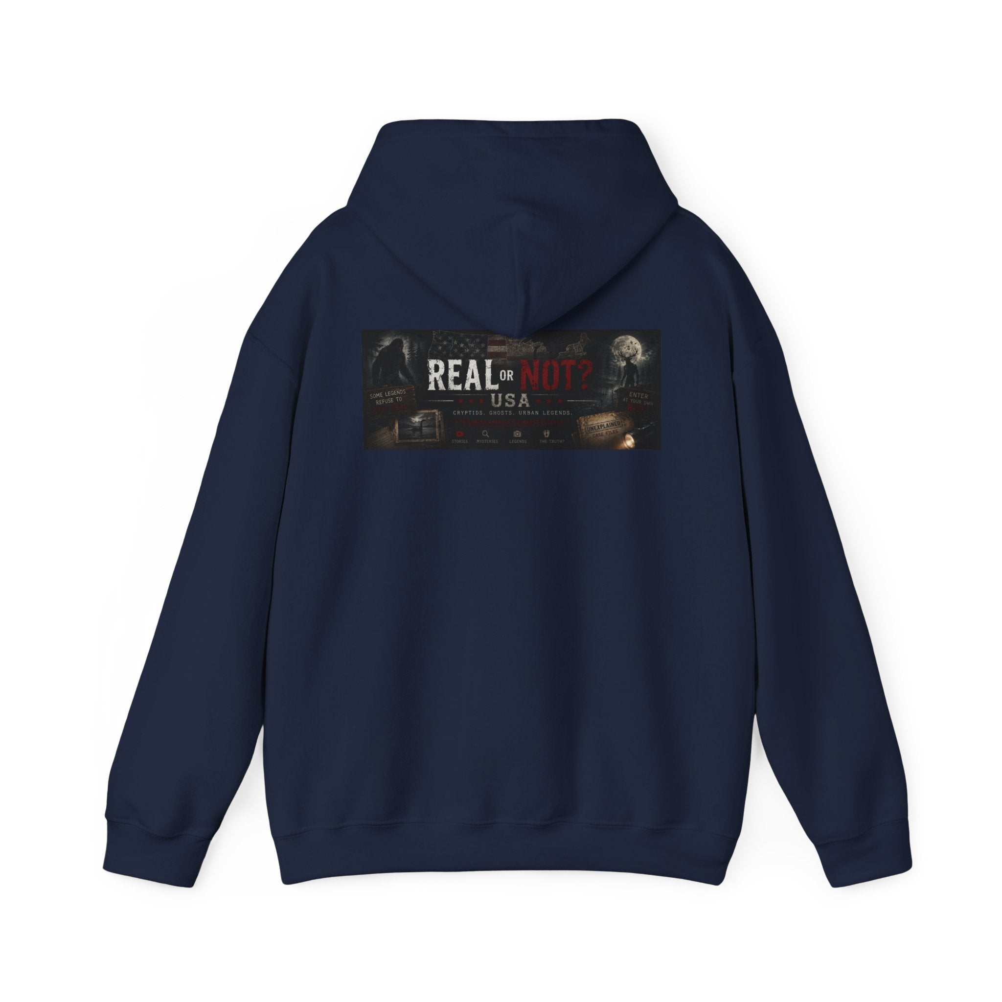 Official Real or Not? USA Hooded Sweatshirt