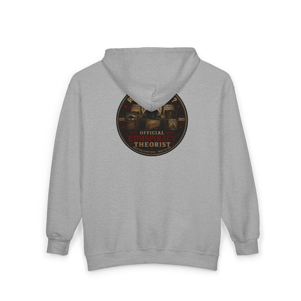 Conspiracy Theorist Zip Hoodie