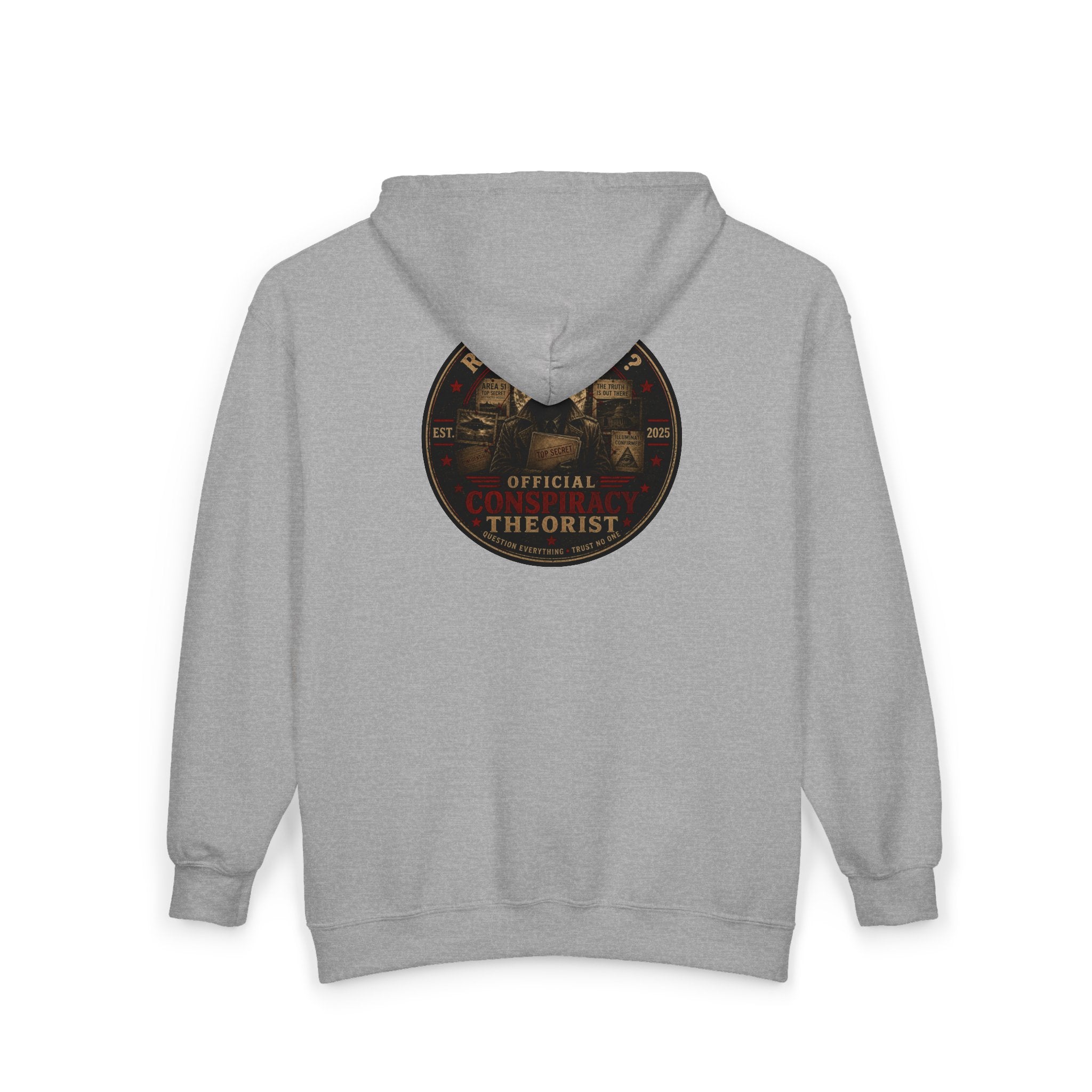 Conspiracy Theorist Zip Hoodie