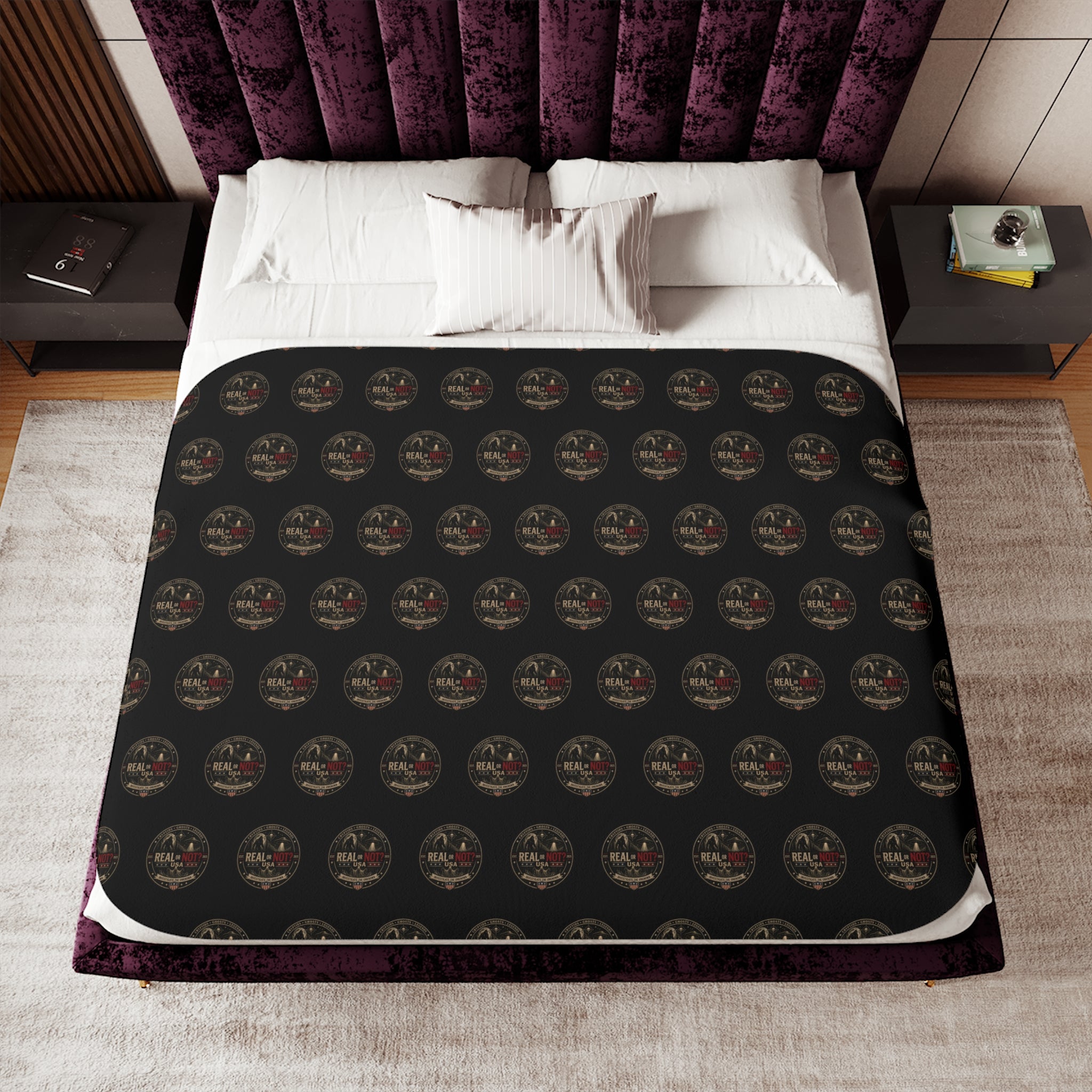Real or Not? USA Sherpa Blanket