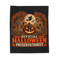 Halloween Preservationist v.1 Plush Blanket