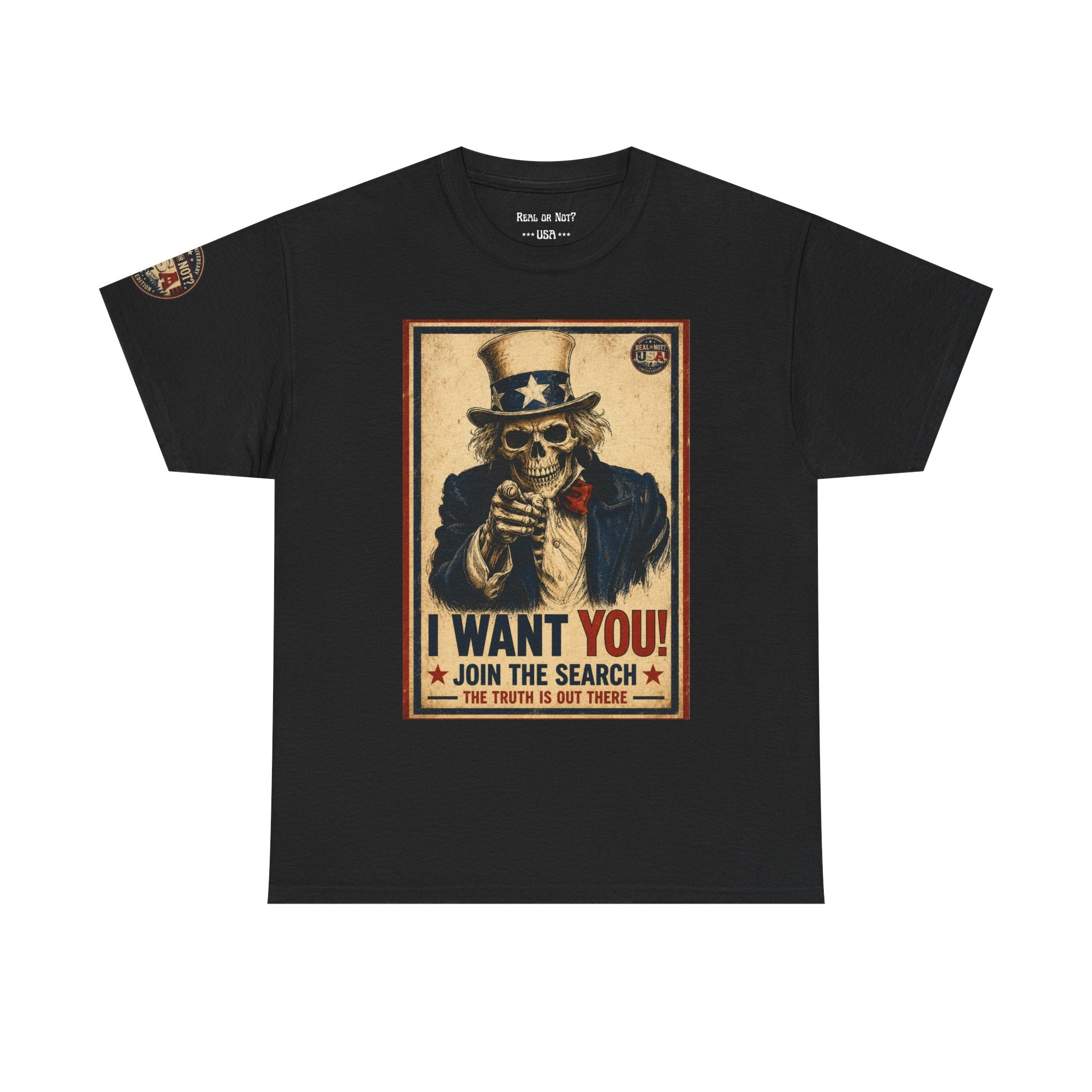 Uncle Sam Skull Limited Edition 250th USA Anniversary T- Shirt
